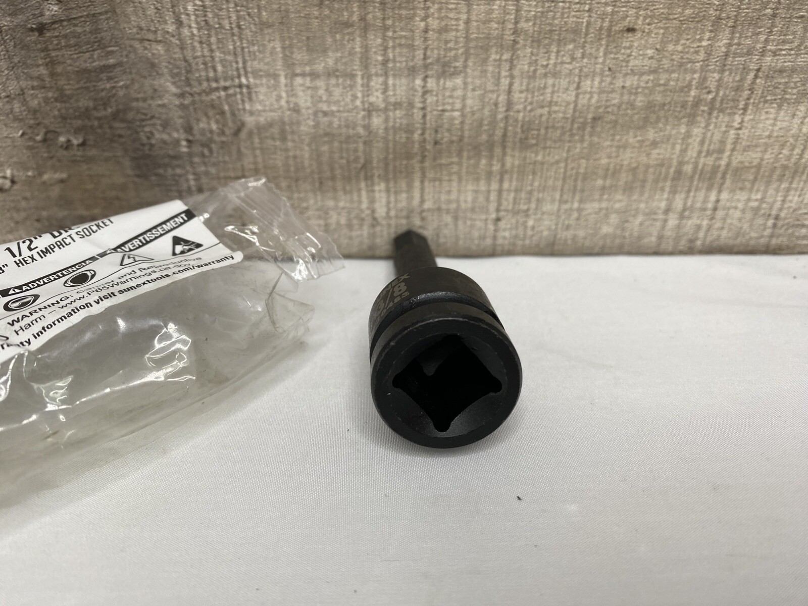 Sunex 26483 1/2″ Drive 3/8″ Hex Bit Impact Socket OPEN BOX