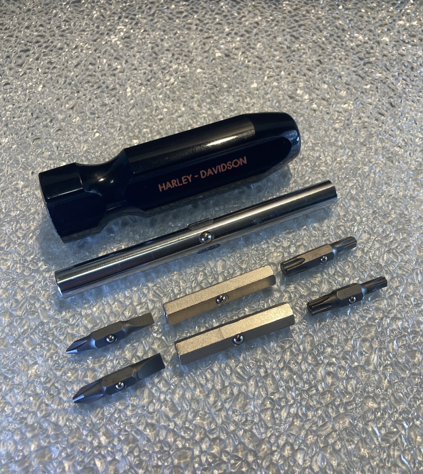 Harley Davidson 8 in 1 Phillips Flat Torx Combination Screwdriver – Complete