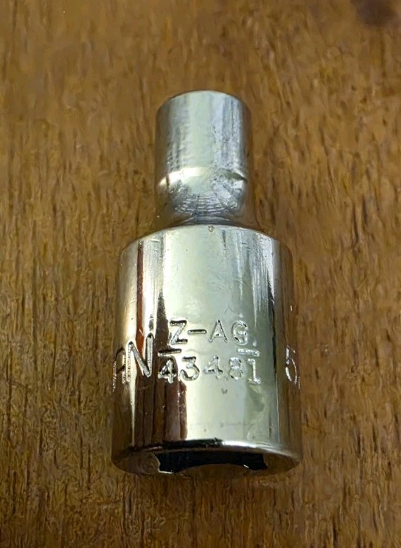 Craftsman 5/32″ Socket 6 Point 1/4″ Drive Z-AG 43481