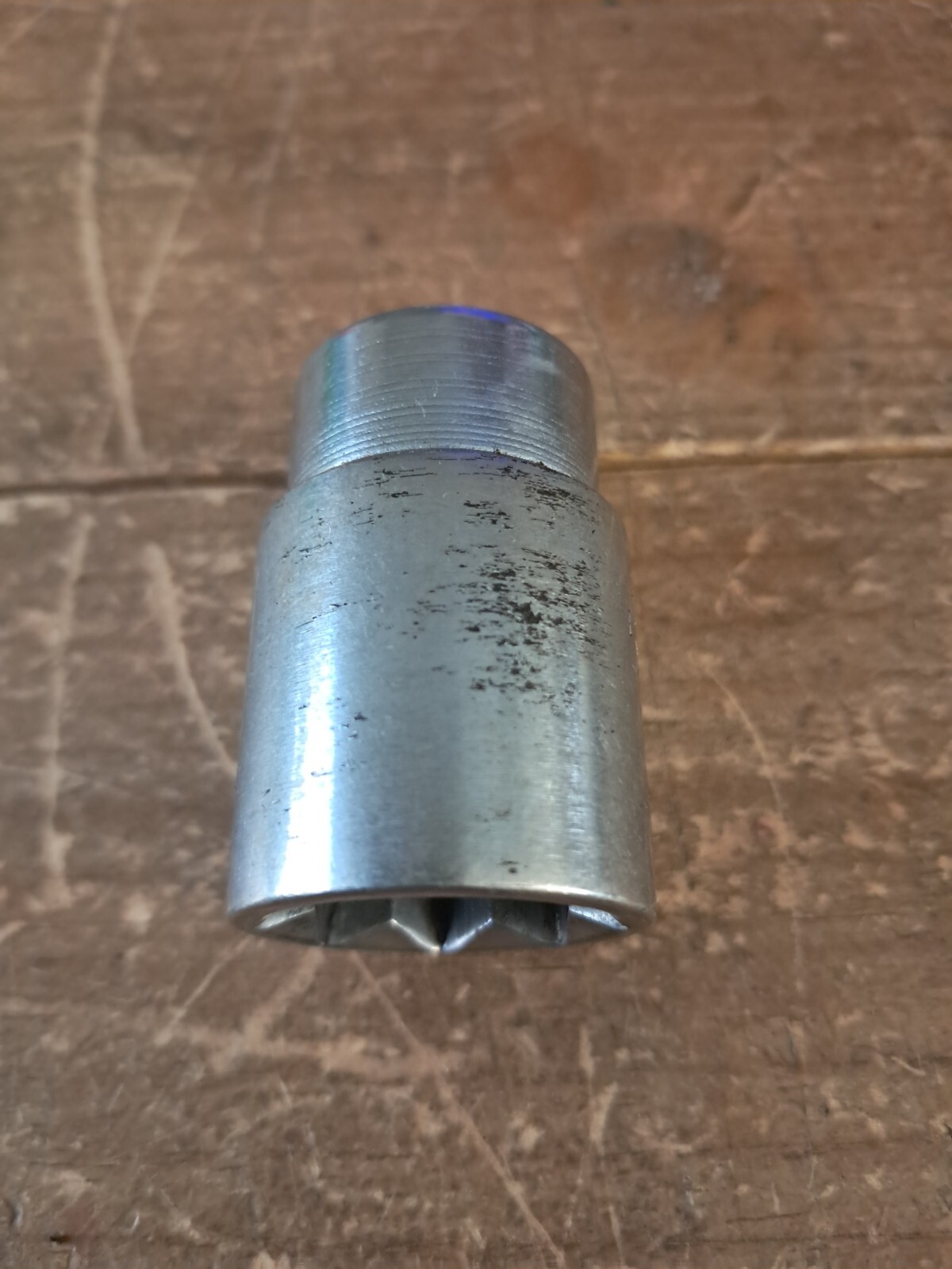 Mac Tools 5/8 Inch Socket Double Square 8 Point 1/2 Drive Shallow V208 Vintage