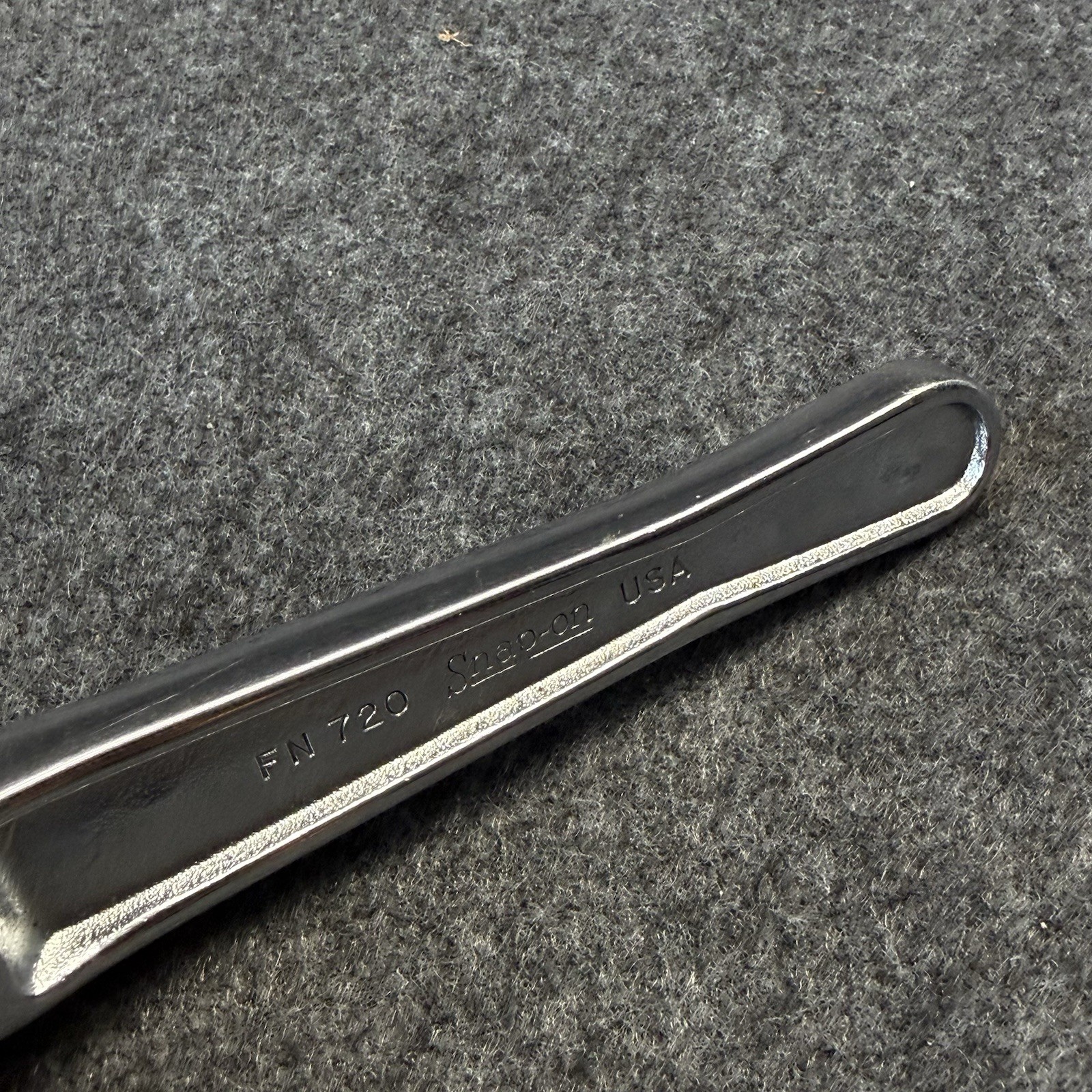 Snap-on FN720A 3/8″ Drive 6″ Long Chrome Short Handle Ratchet USA