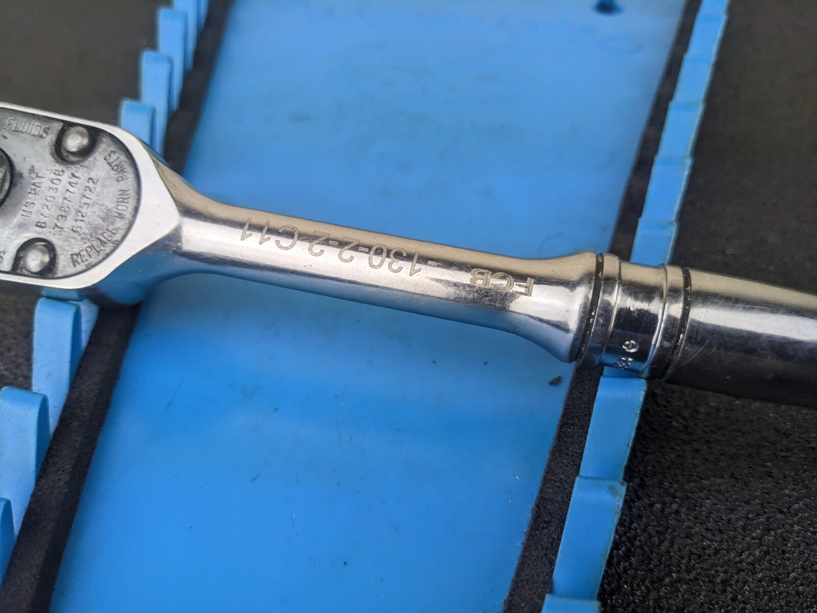 #bk376 Snap on Tools 3/8″ Drive Sealed Head Foreign Object Ratchet F80FOD