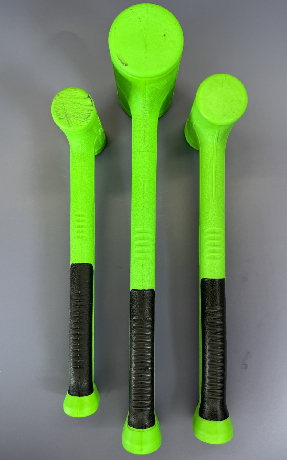 Snap-on HBFE6FG 16 20 24 32 48 56 oz 6-pc Green Dead Blow Hammer Foam Set