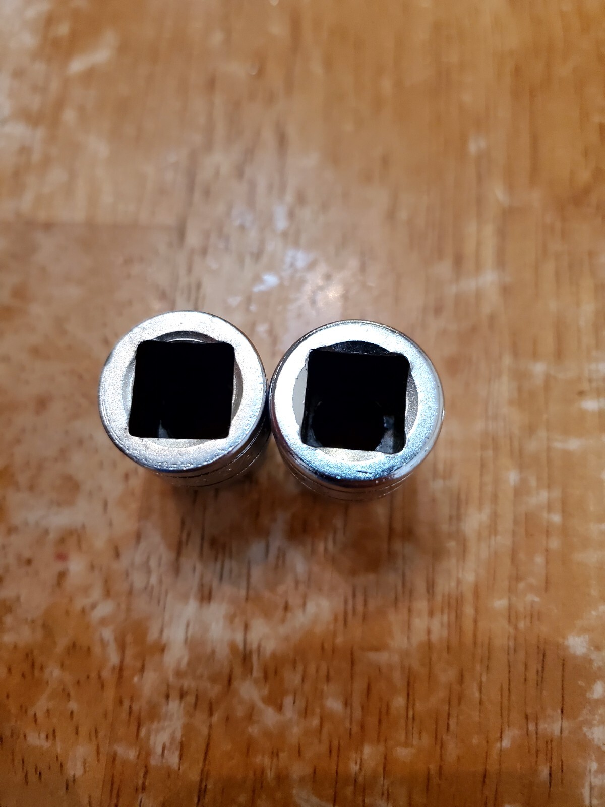 Snap On 3/8″ Drive 3/8″ 6&12PT Shallow Chrome Sockets Lot Of 2