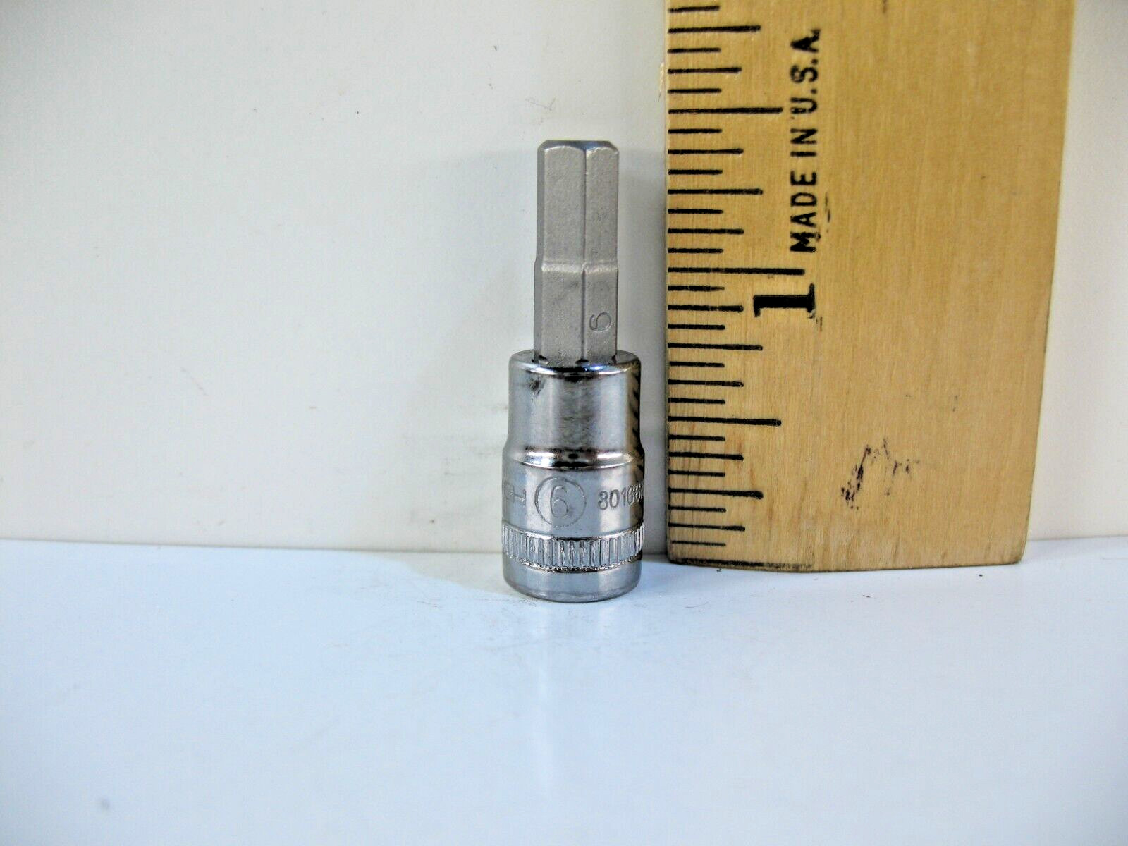 GearWrench 80166N, 1/4″ Drive Hex Bit Socket 6mm – Brand New