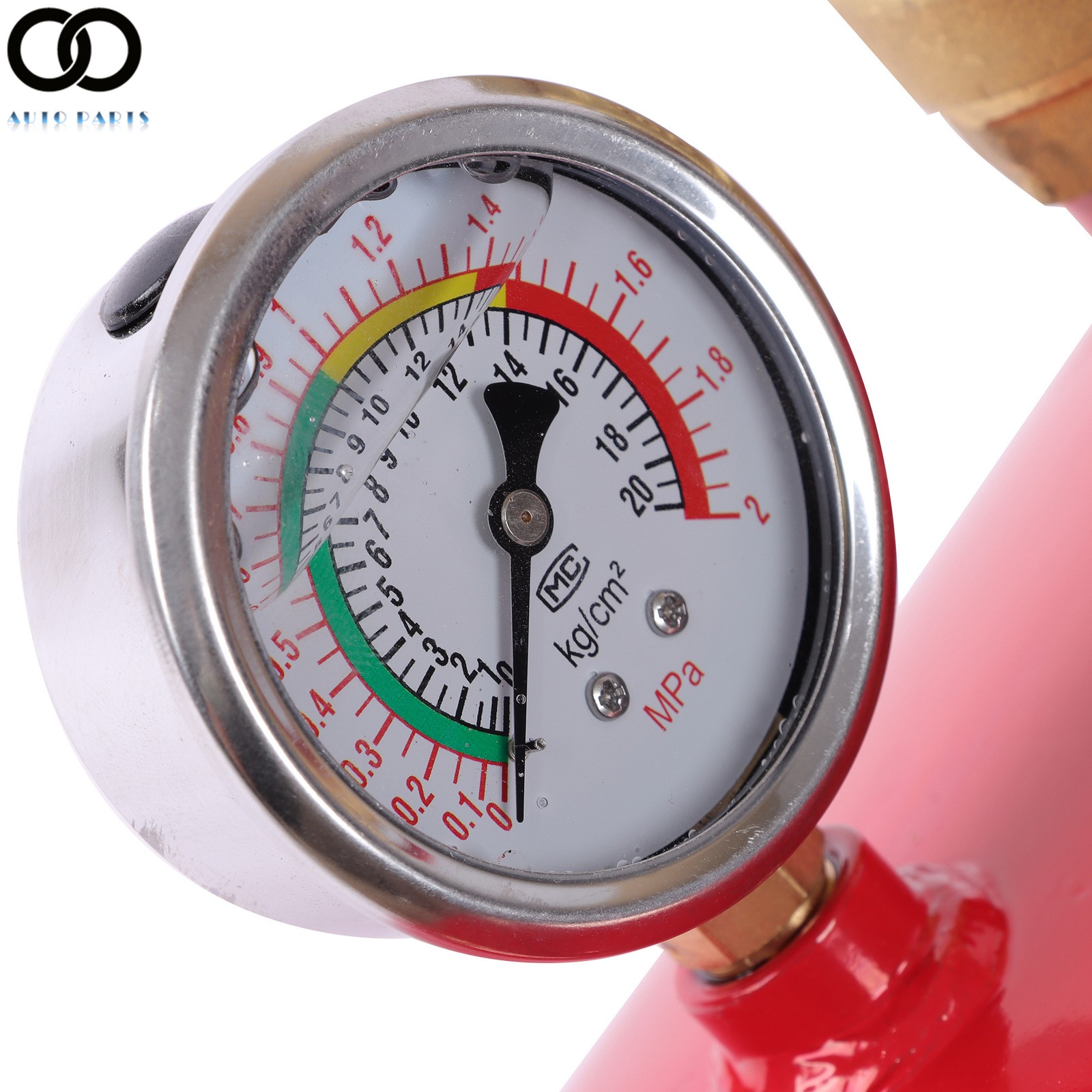 Red 7.5 Gallon Air Tire Bead Seater Blaster Tool Seating Inflator For Truck ATV