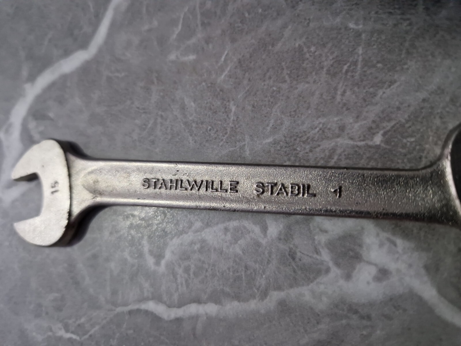 Stahlwille Stabil 1 Metric Open End Spanner 14mm X 15mm