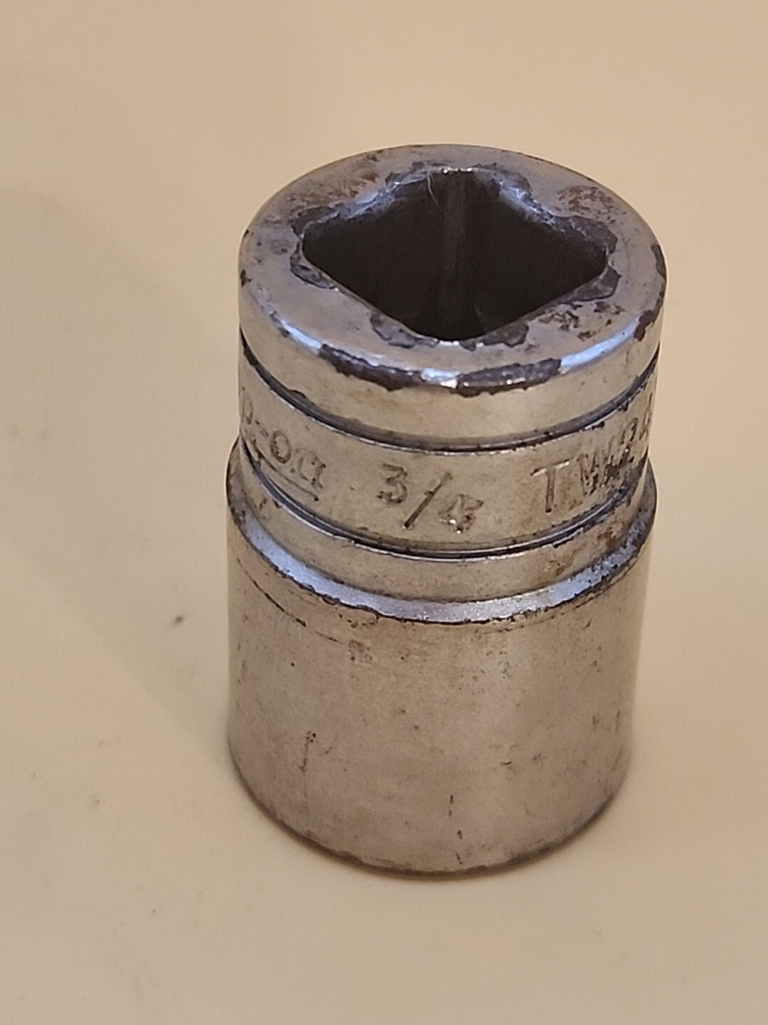 Snap-on Tools TW241 1/2″ Drive 3/4″ Shallow 6 Point SAE Socket – USA