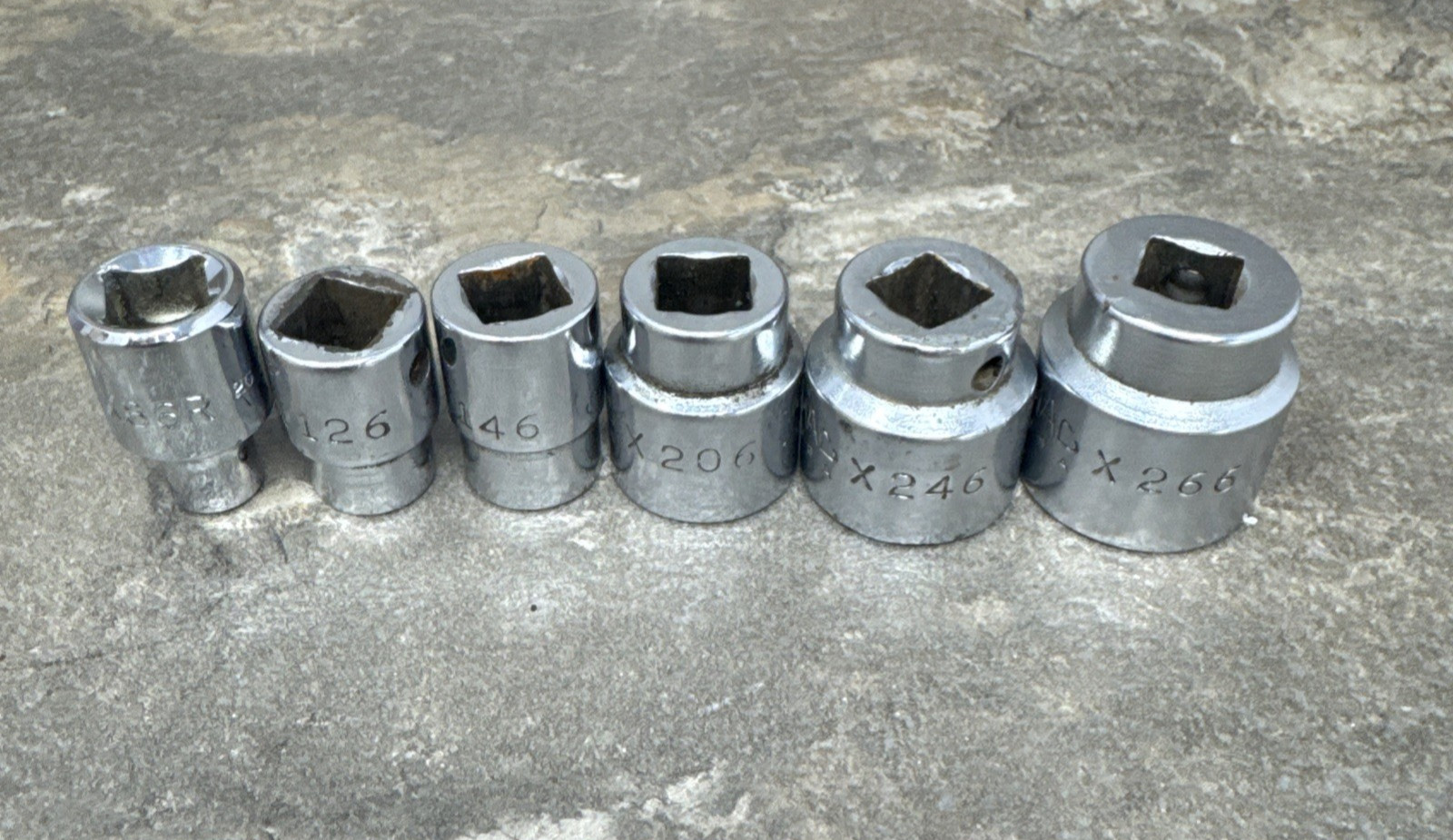 MAC Tools 6 Point Shallow Socket Set 3/8″ Drive X126 X146 X206 X246 X266 X86R