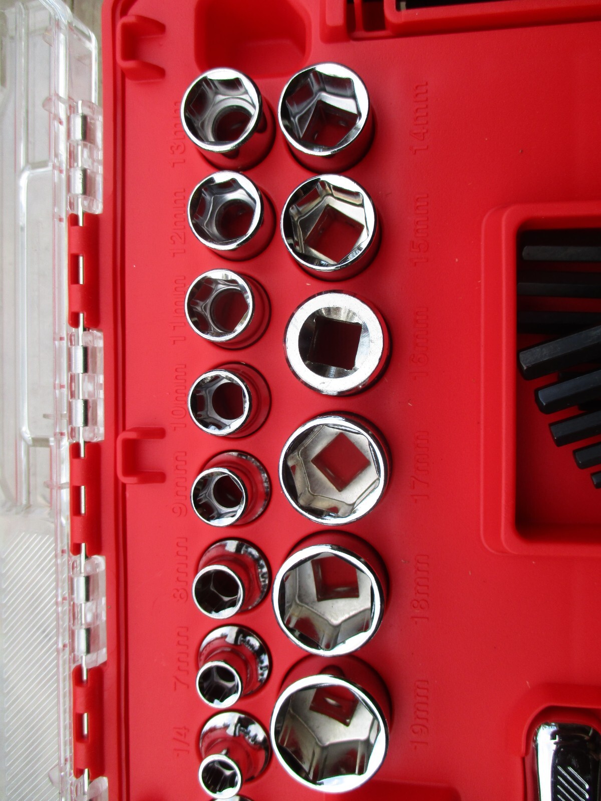 New Craftsman 63-Piece Standard and Metric Combination Chrome Mechanics Tool Set
