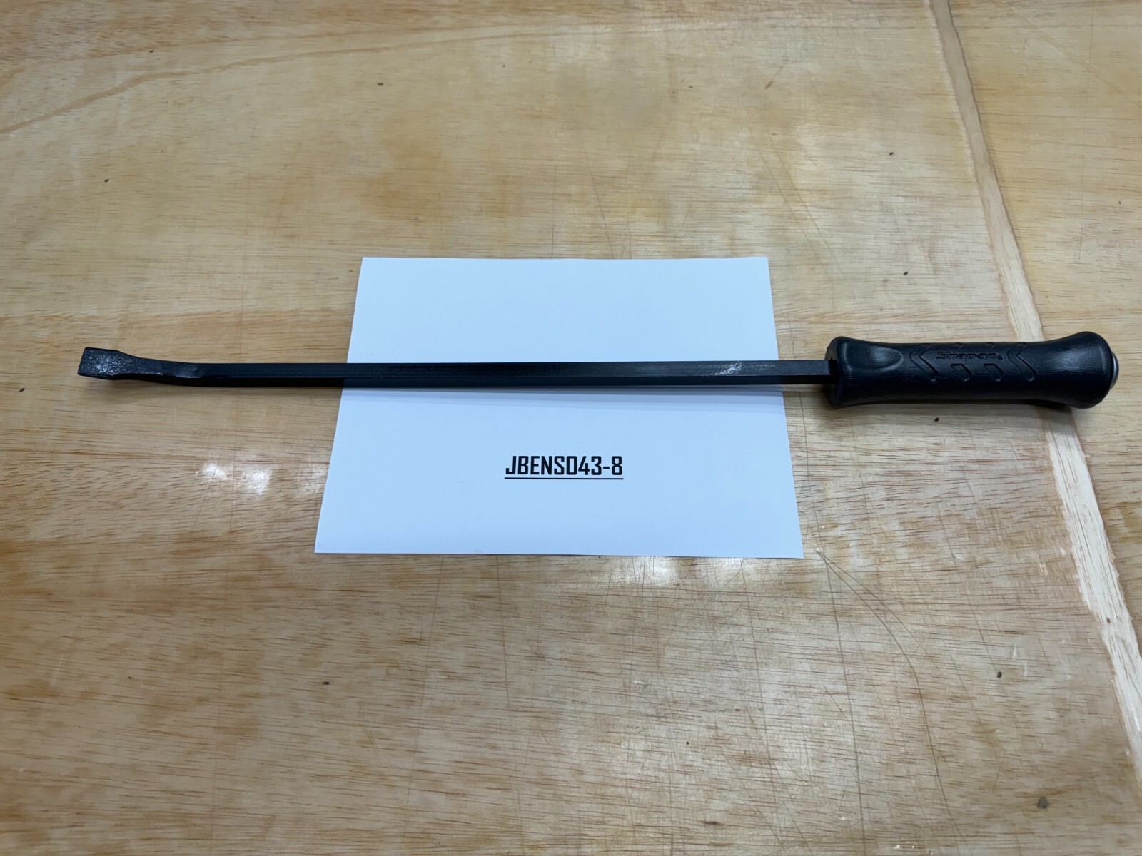 Snap-on Tools USA NEW DARK TITANIUM 24″ Length Steel Striking Pry Bar SPBS24ADT
