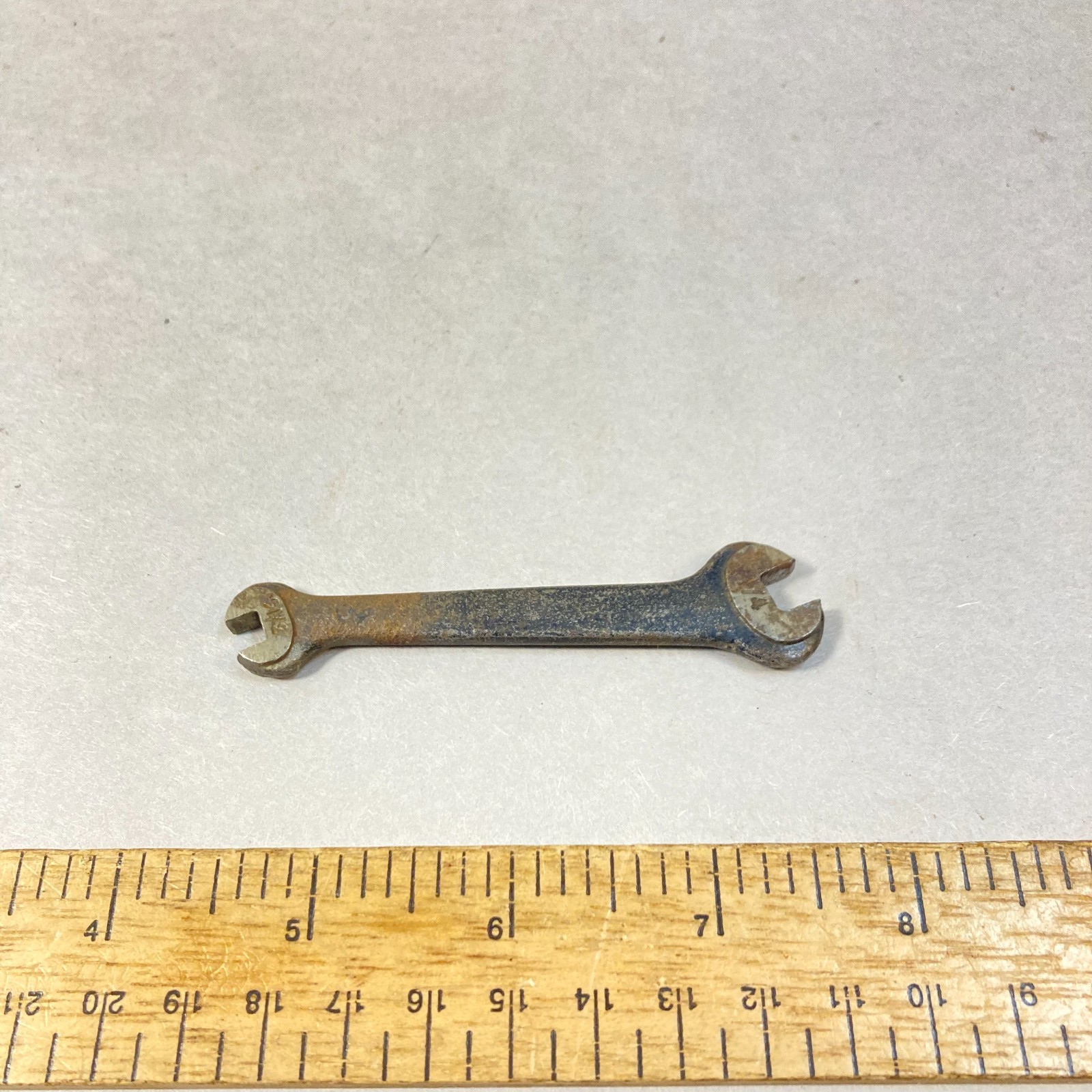 Vintage Fairmount 1/4″-3/16″ Wrench Engineer Square Nut Open End #523 USA