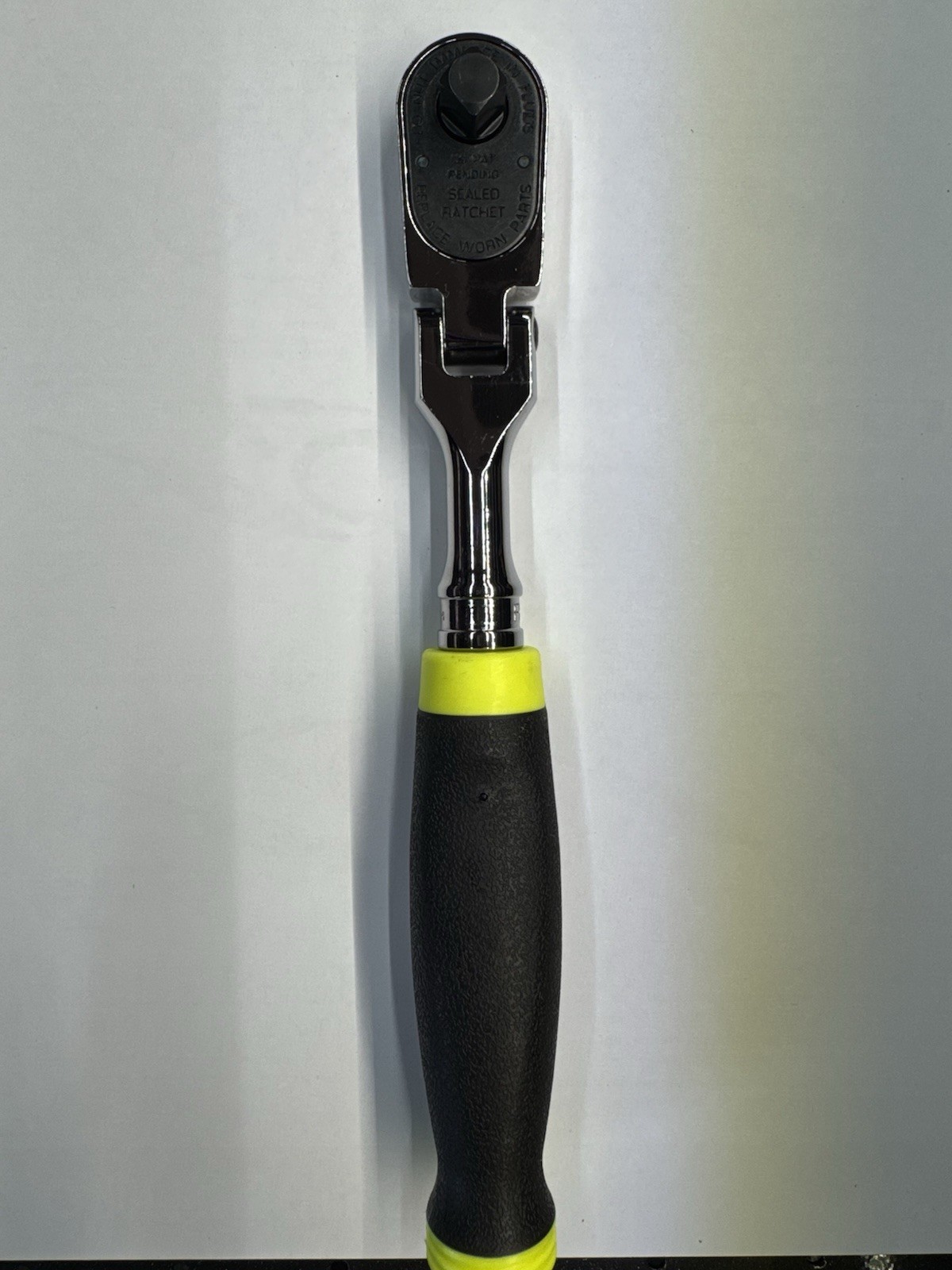 *Brand New* Snap On 3/8 Drive Cynergy Flex Head Ratchet HI VIS – FHF100HV