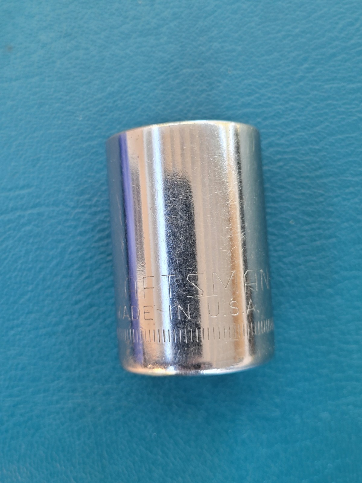 Craftsman 1/2″Drive 19 MM 12 Point Shallow Socket -G-44238 USA MADE. VINTAGE.