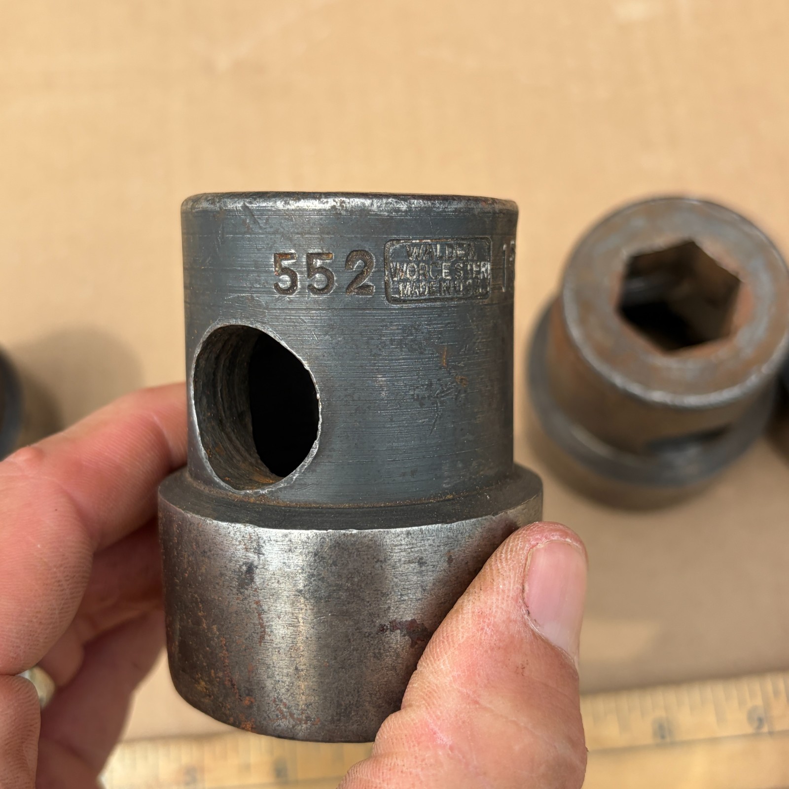 Walden-Worcester 546-570 1″ Hex Drive 1 7/16″-2″ Alloy Socket – 6 pc set