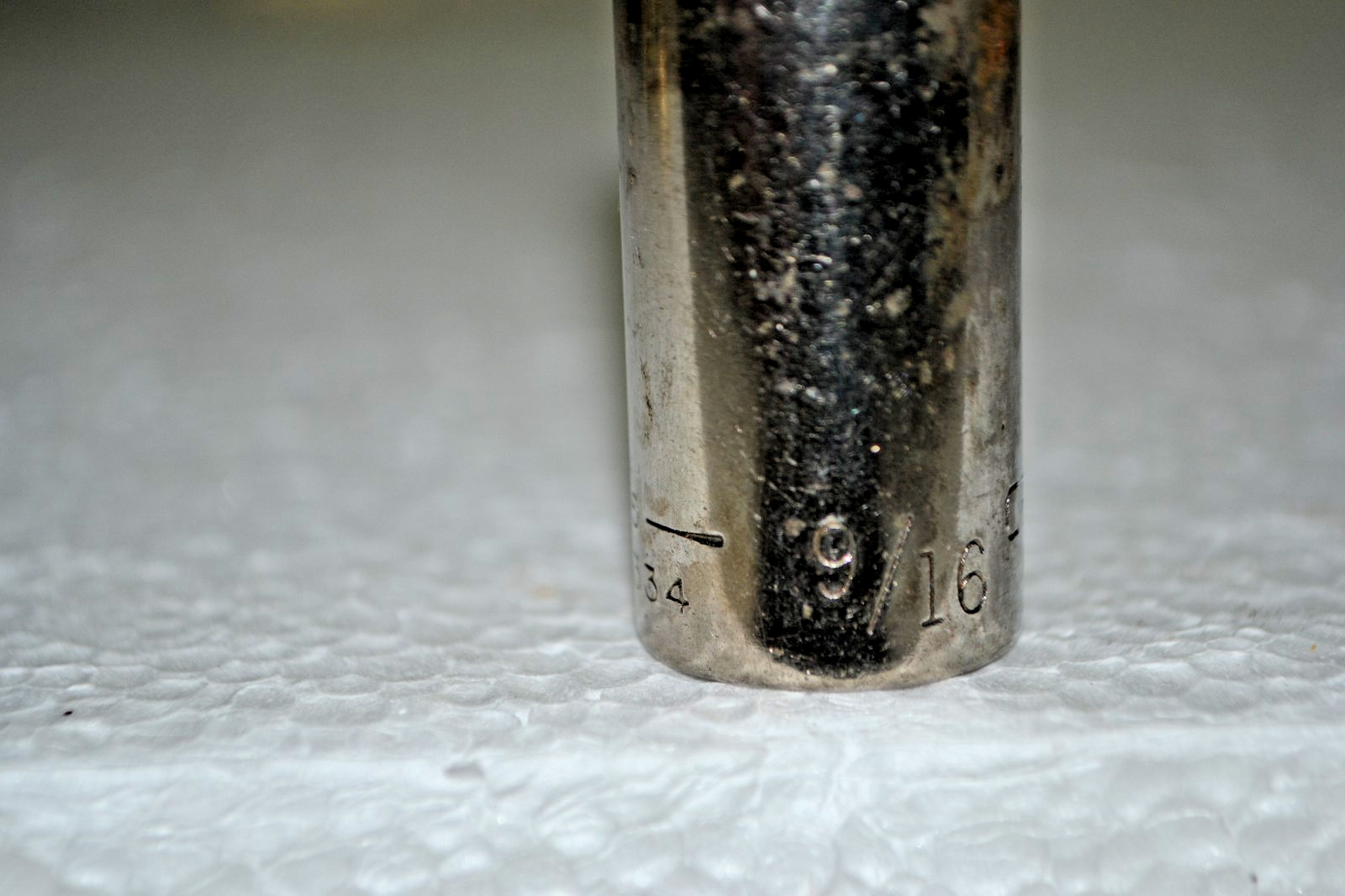 Craftsman SAE 3/8 Deep Well Drive 6 Point 9/16 Sockets Made in USA
