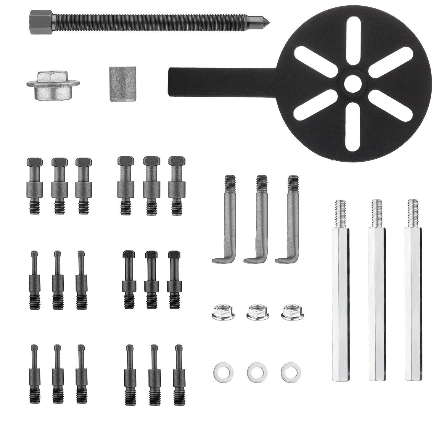 21pcs Multifunctional Bearing Removal Tool Bearing Puller Set