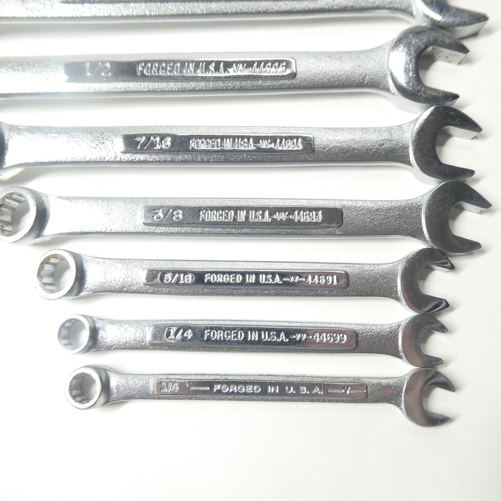 Craftsman USA Combination Wrenches Lot of 13 – 1/4 to 1 Inch VV Series SAE