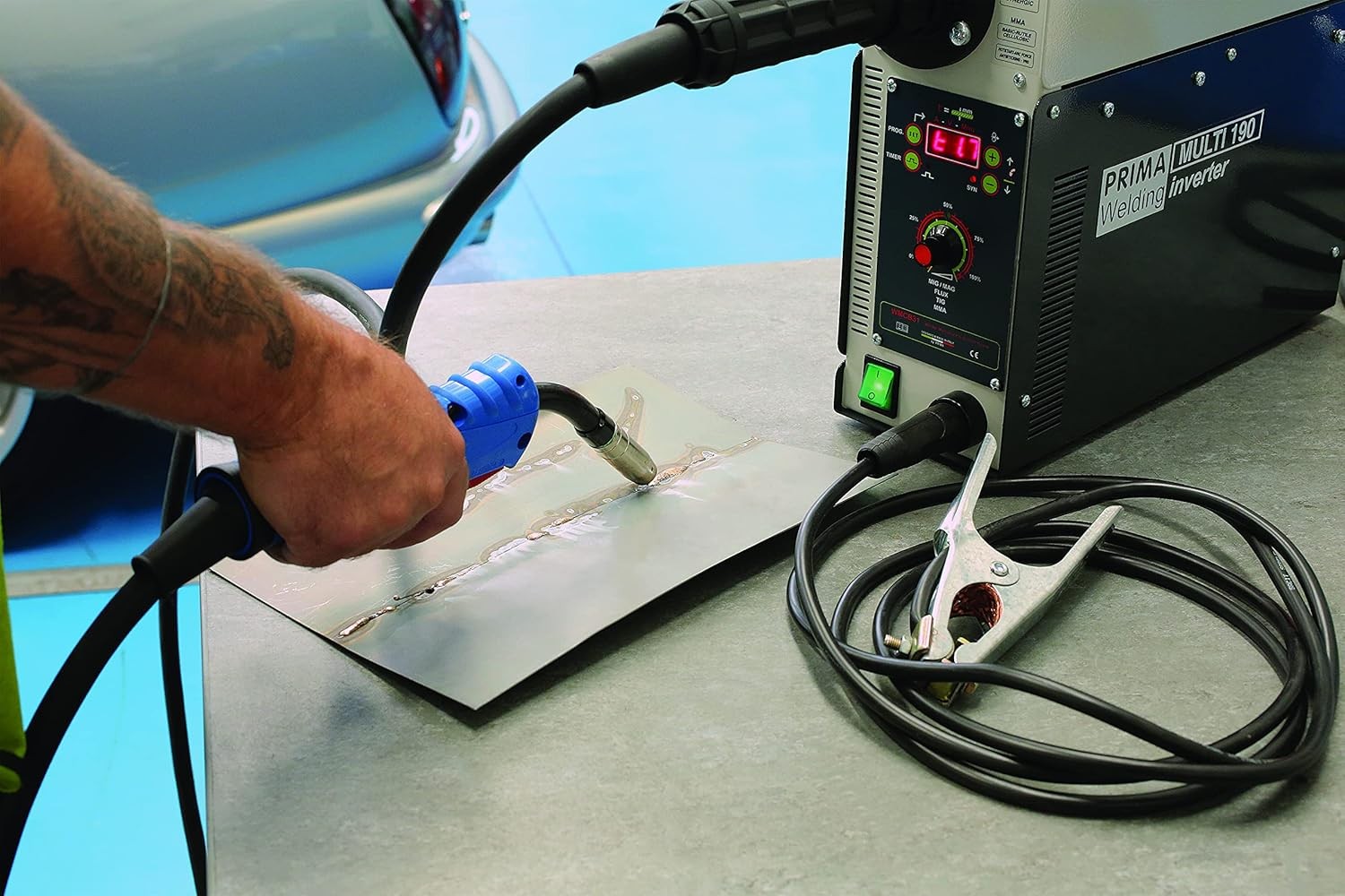 LASER 6102 INVERTER MIG WELDER PROFESSIONAL WELDING MACHINE UK BEST GIFT NEW ONE
