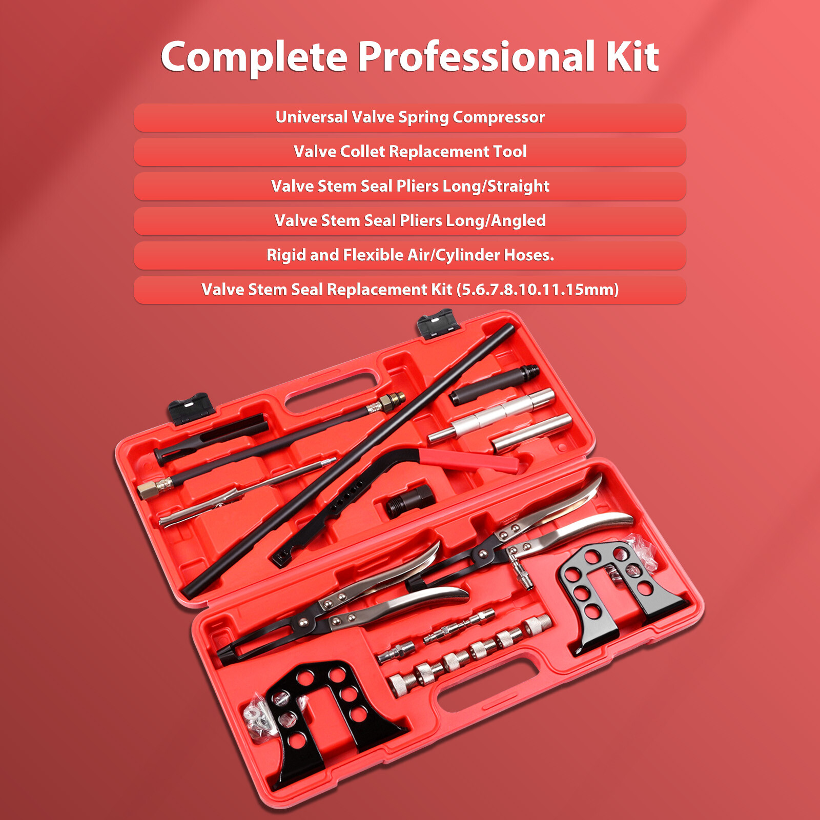 23x Valve Spring Compressor Stem Seal Installer & Remover Tool OHV OHC Overhead