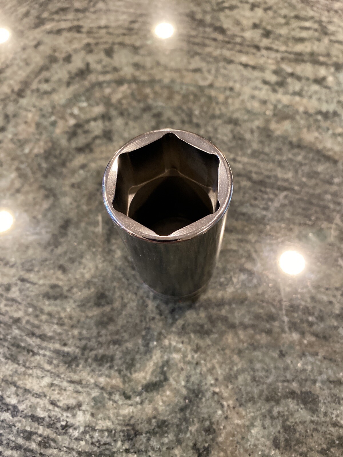Snap-on ts381 1/2″ drive 1-3/16” sae deep 6 point chrome socket