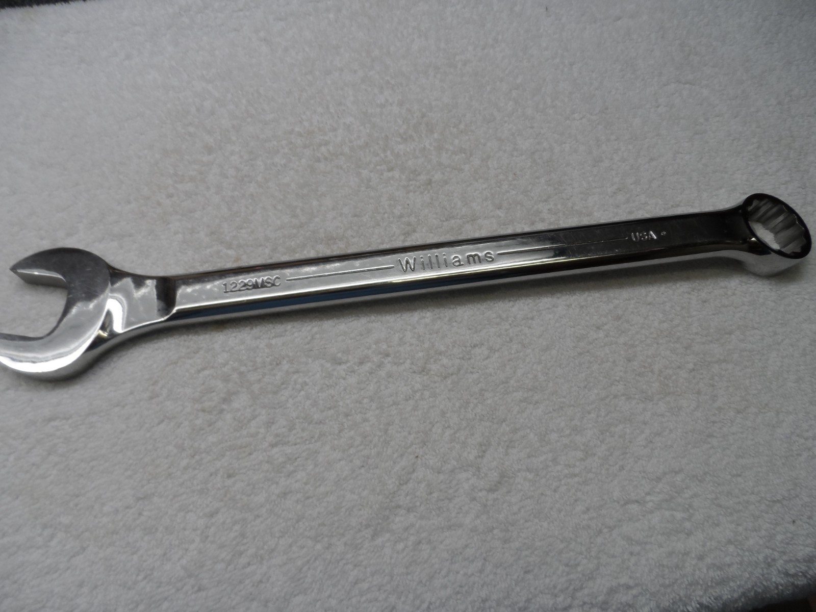 Williams Full Polish Metric MM Combo Wrench 12 pt 29mm USA (Supertorque) 1229MSC