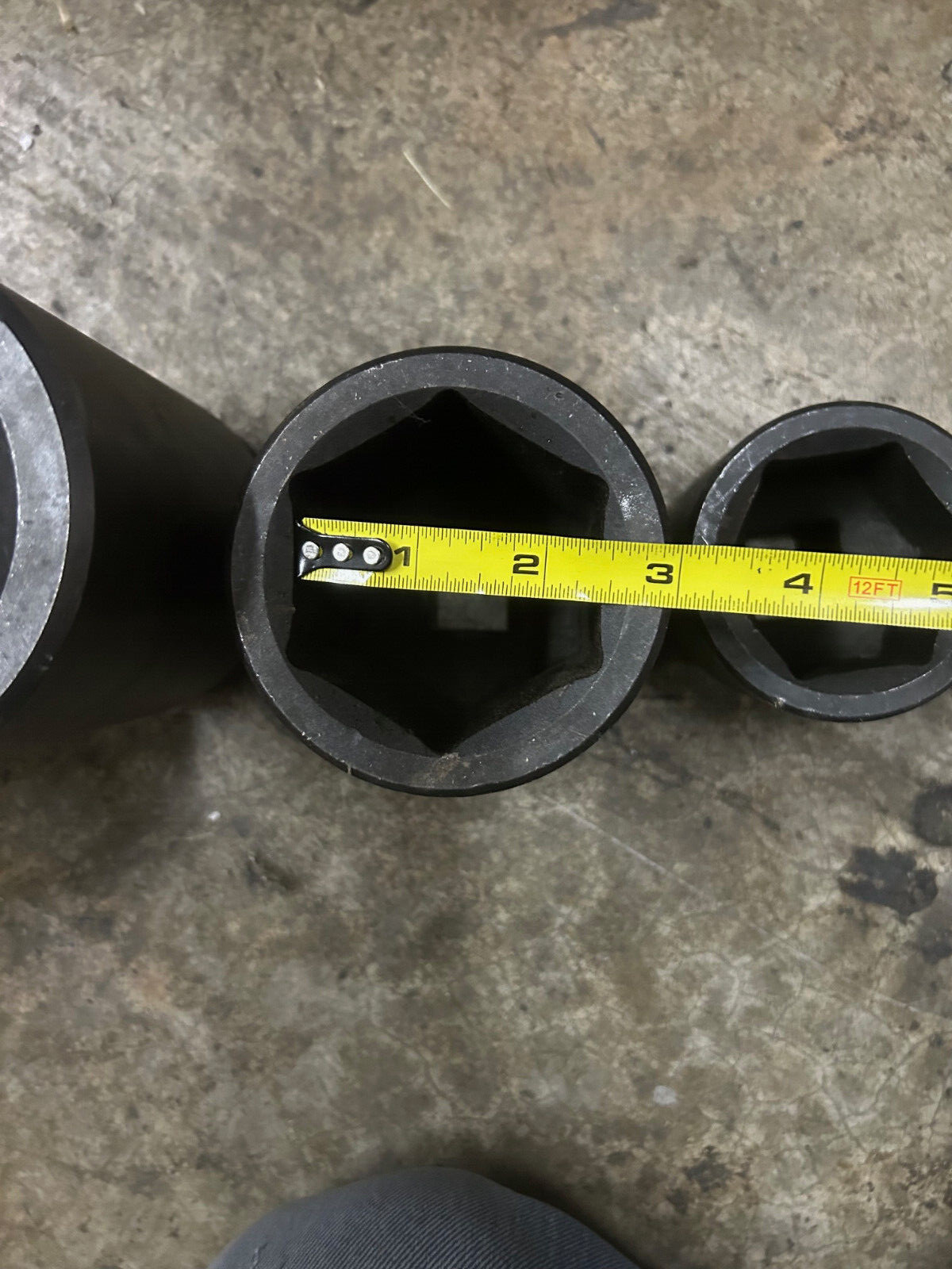 Proto 4 Huge Sockets tool lugs 3 5/8″, 2 1/2″, 2 3/8″, 2″ Hex 6 point 90mm