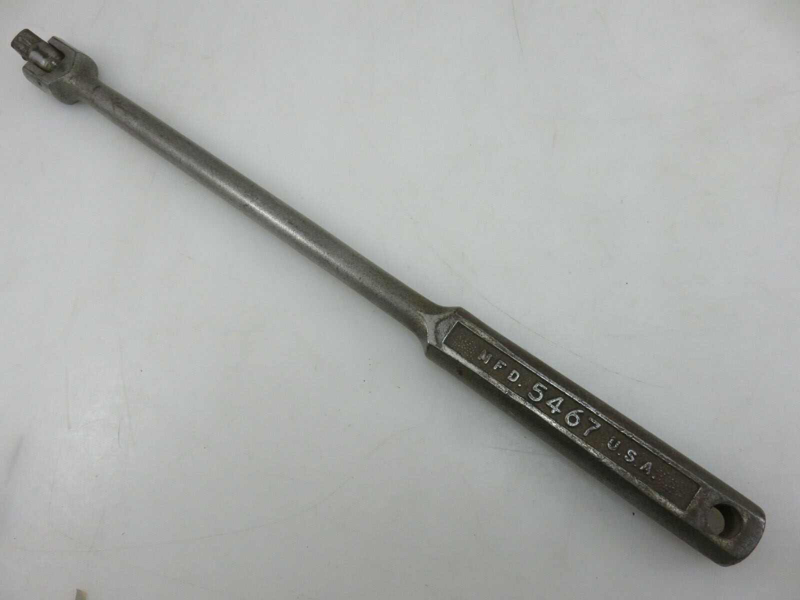 Plomb 5467 1/2″ Dr. Breaker Bar 15.5″ Long Knurled Handle Vintage Made In USA