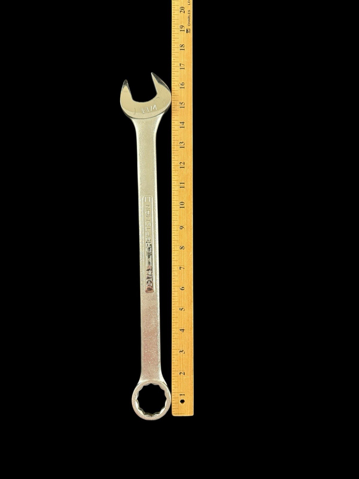 Craftsman 1-1/4 Drive Combination Wrench V-44708 Made In USA Nice!