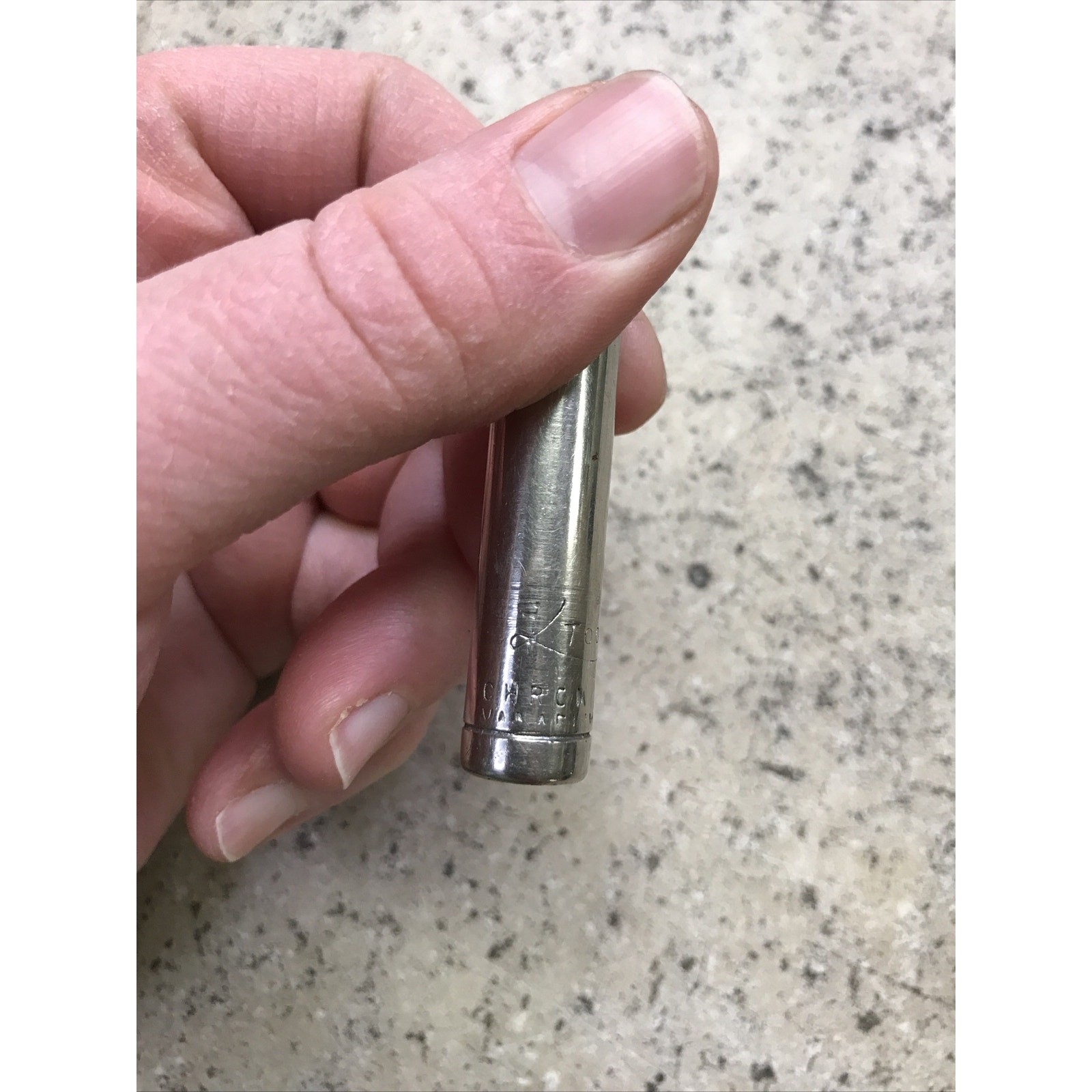 Vintage K Tool Chrome Socket 1/4″ Drive 8 MM 6 Point Deep Well – Fast Shipping!