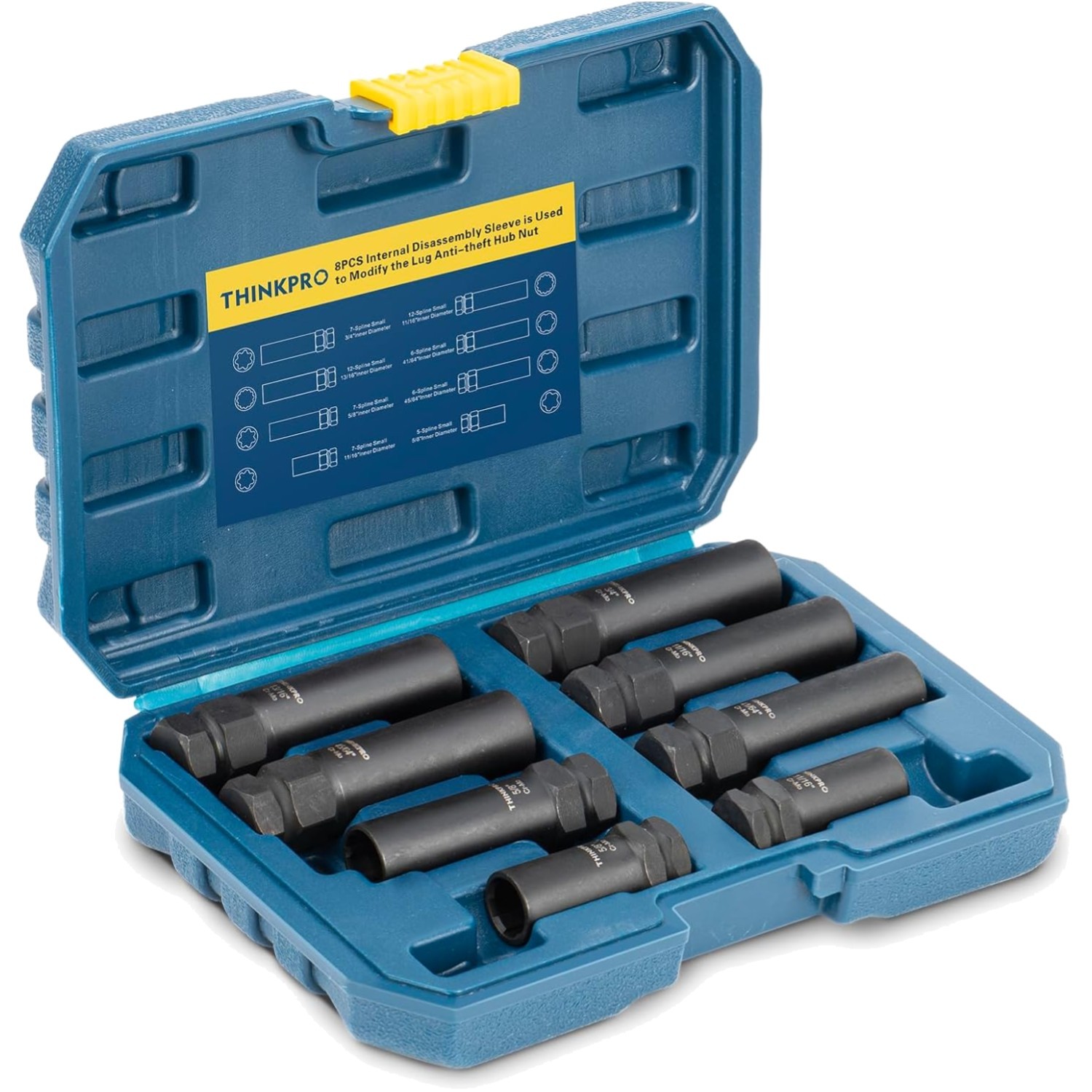 Professional Grade Spline Lug Nut Removal Tool Set – For Cars, Trucks, and More