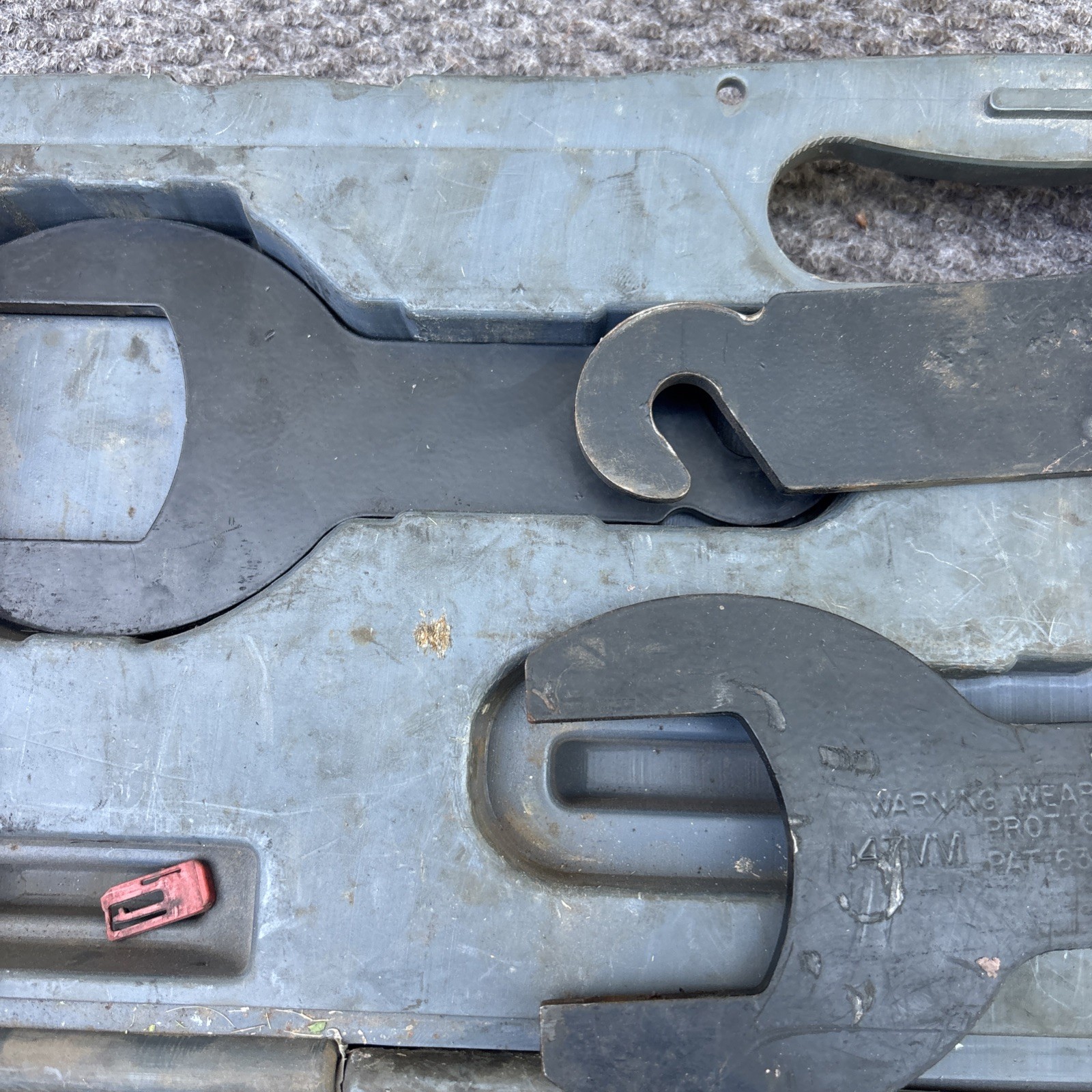 lisle 43300 pneumatic fan clutch wrench set