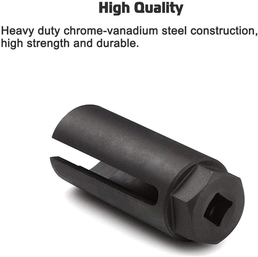 Oxygen Sensor Socket with Side Wire Cutout 3/8″ Inch Drive x 7/8″ (22mm) fits