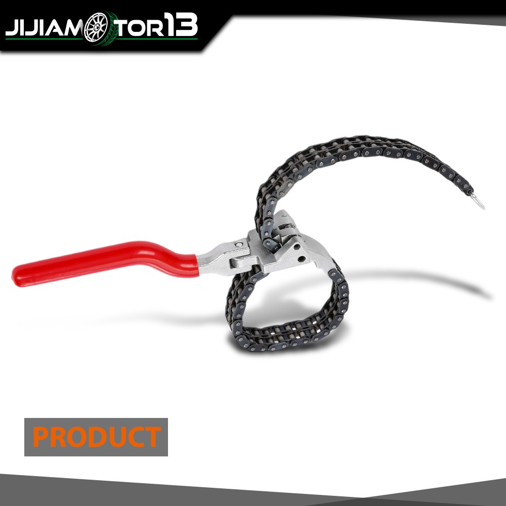 Heavy-Duty Ratcheting Chain Wrench Oil Filter Change Pipe Fittings 60-160mm