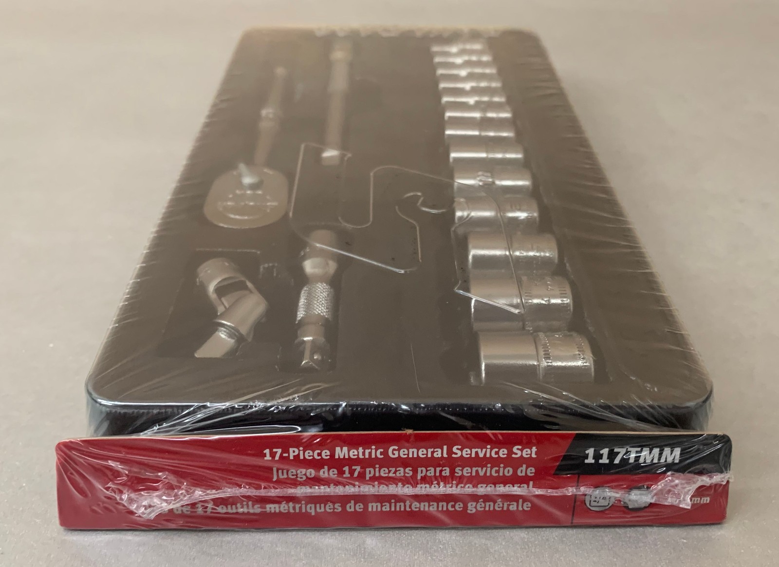 Snap On 17pc 1/4″ Drive 6-Point Metric General Service Set (117TMM)