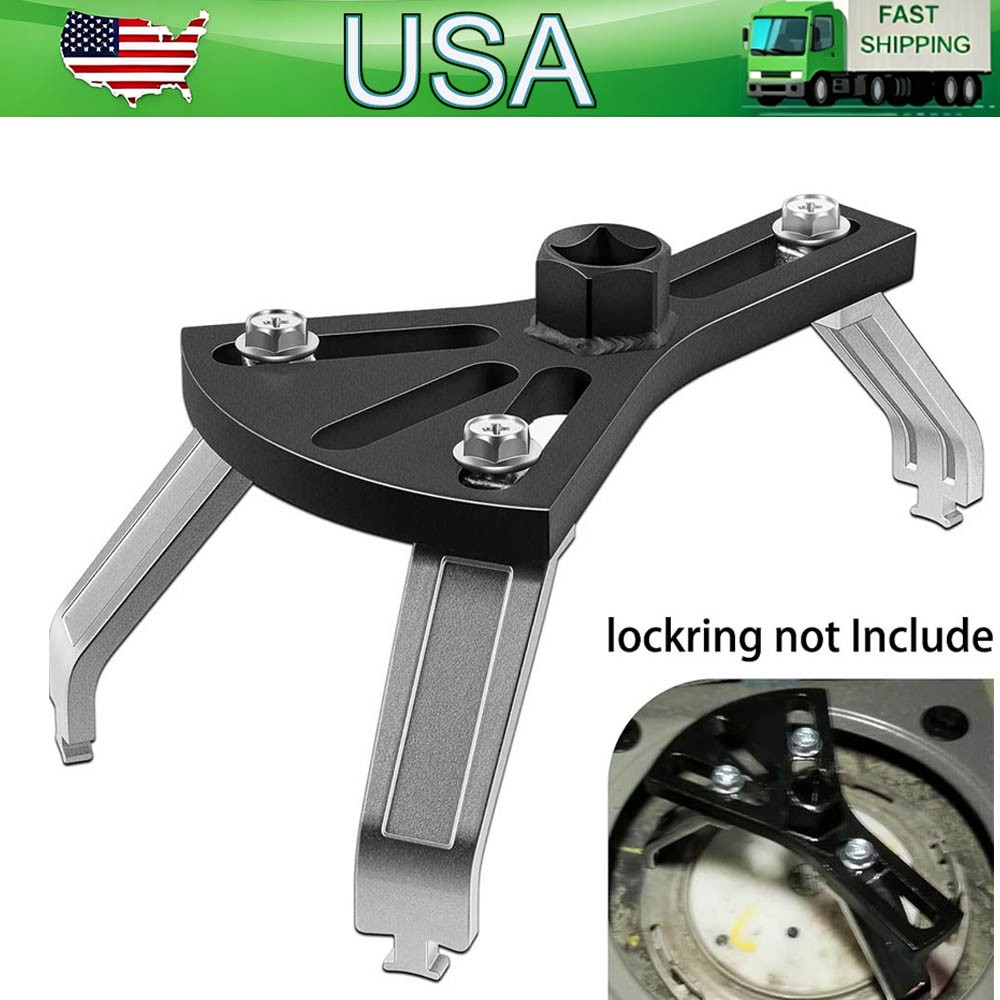 Car Fuel Pump Removal Tool Adjustable Fuel Tank Lock Ring Remover Tool NEW