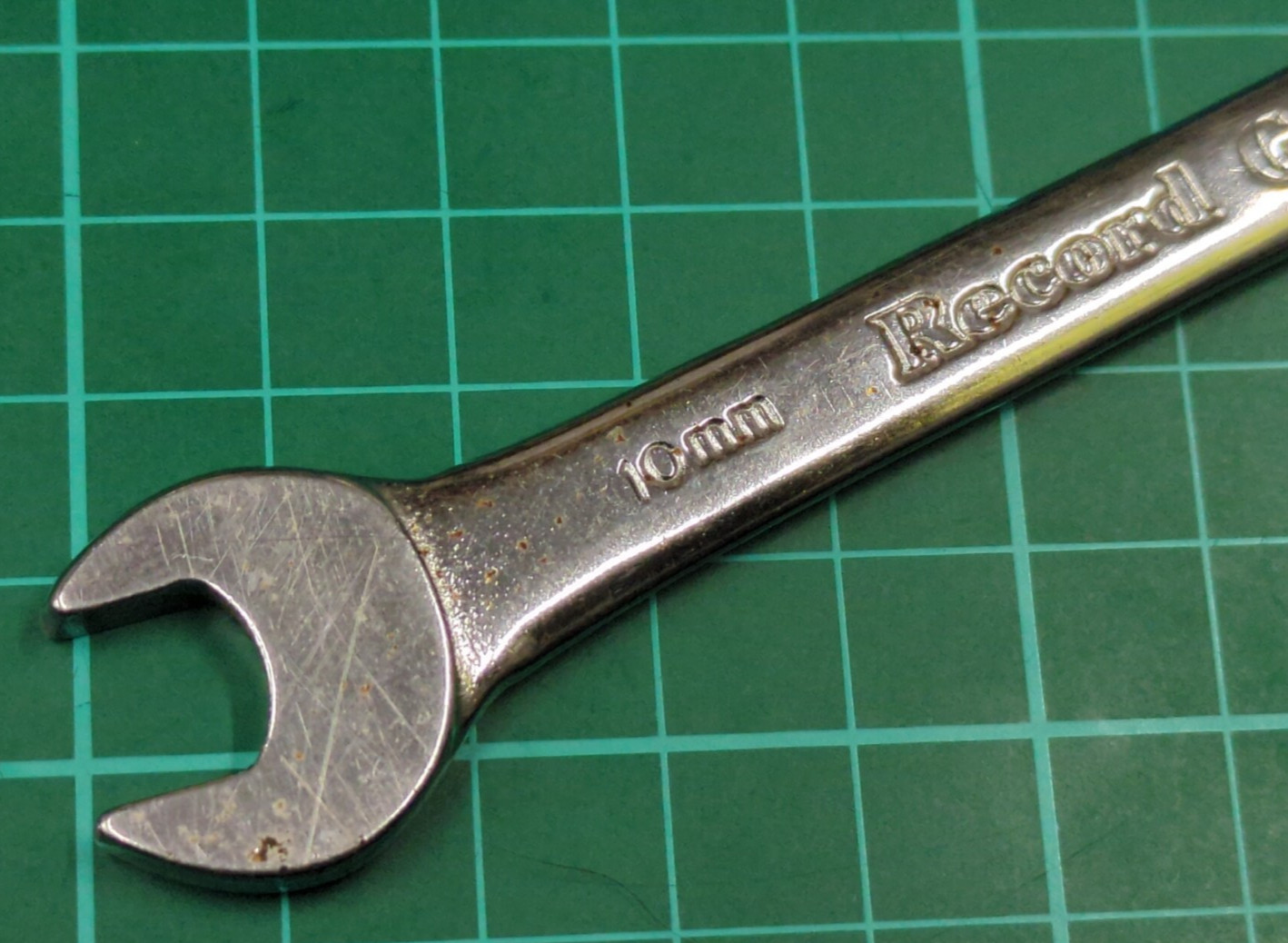 Vintage Record Gordon 8mm x 10mm Open Ended Spanner