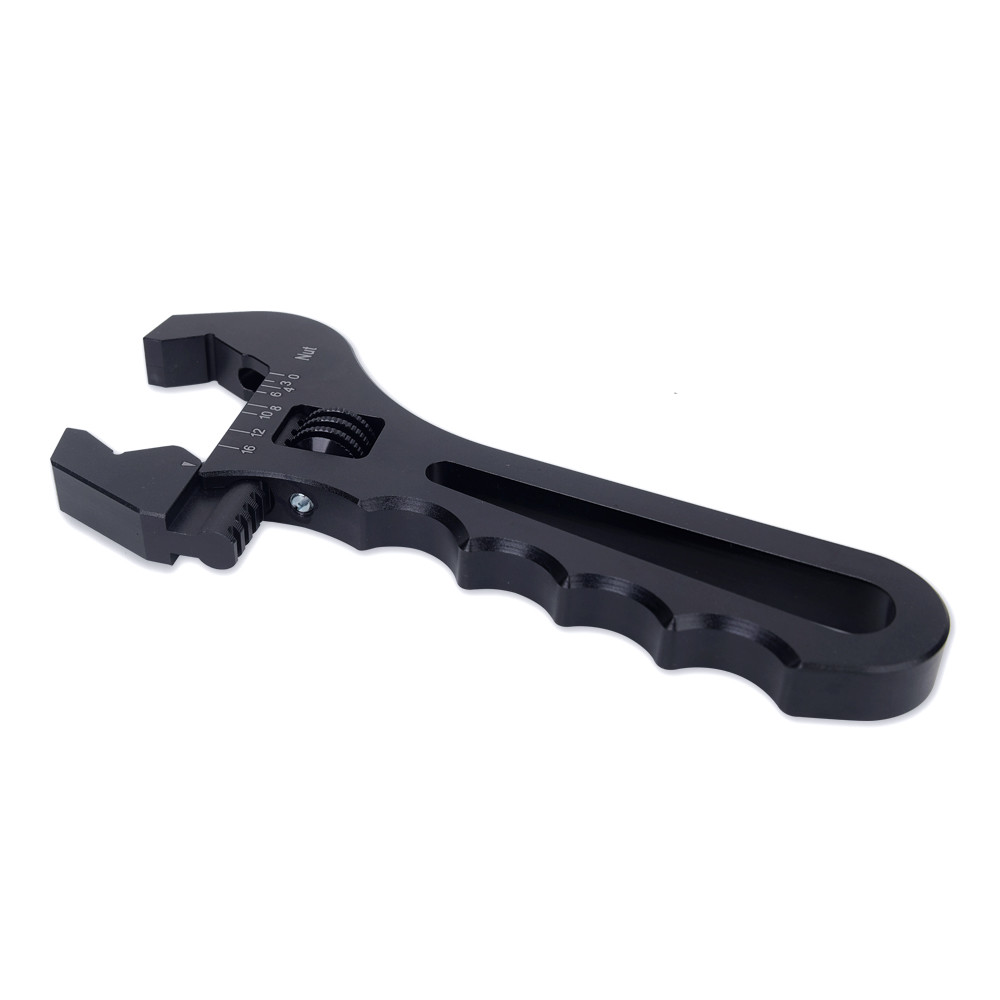 3AN – 16AN Adjustable Socket Wrench Hose Fitting Hand Tools Aluminum Black Color