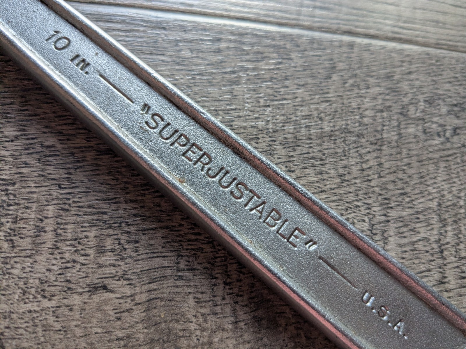 J.H. Williams & Co. SUPERJUSTABLE 10″ Adjustable Wrench Forged Alloy Made in USA
