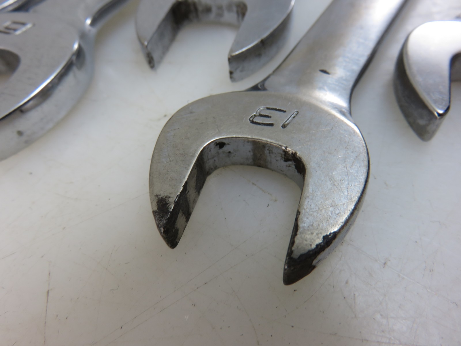 Snap-On METRIC OEXM Series Combination Wrench 8pc Set 10mm-17mm
