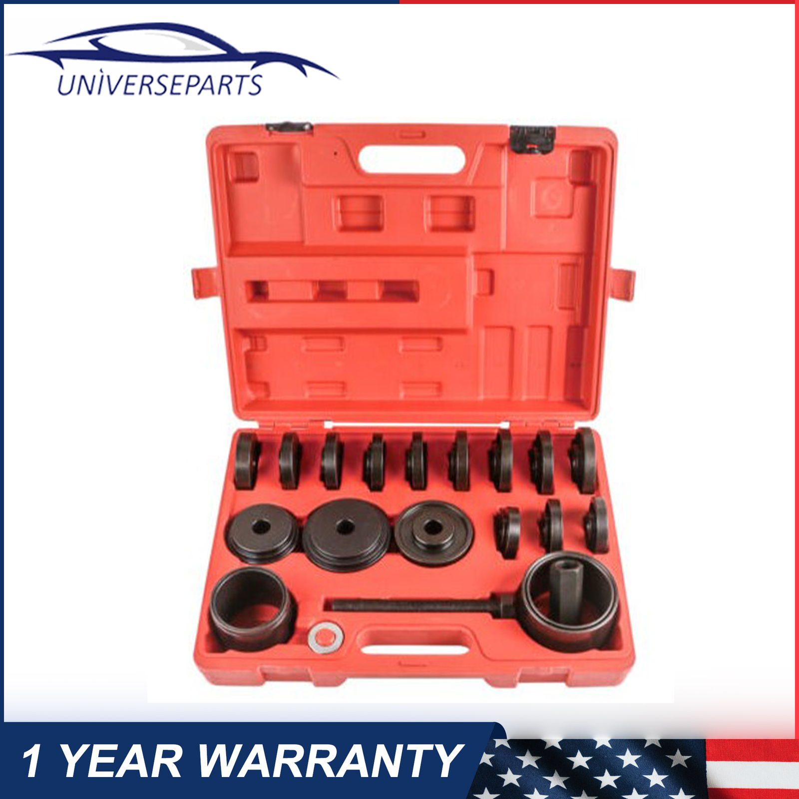 23X FWD Front Wheel Drive Bearing Adapters Puller Install Removal Tool Set New