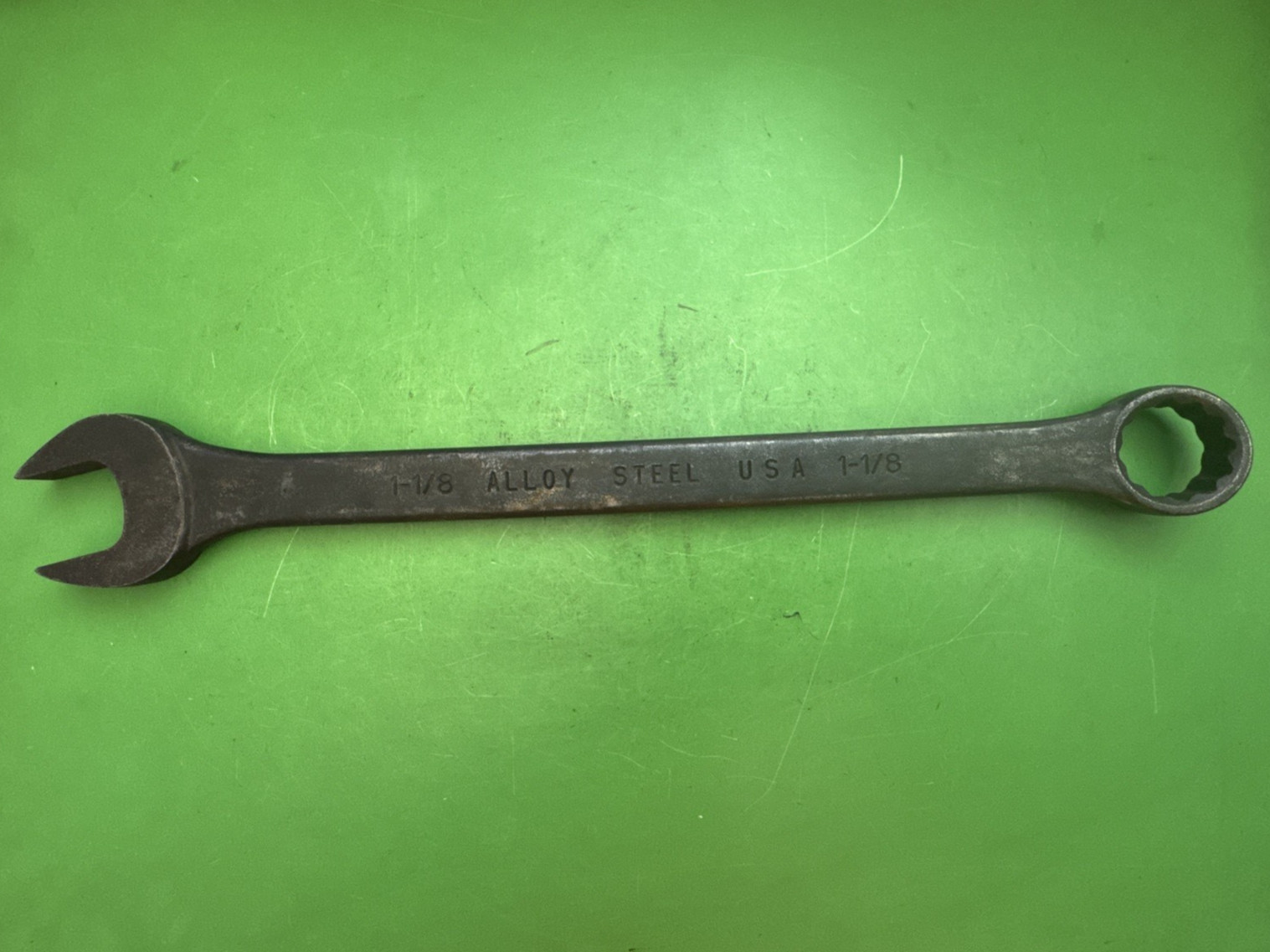 Blackhawk USA 12 Point SAE 1-1/8″ Industrial Finish Combination Wrench BW-1172B