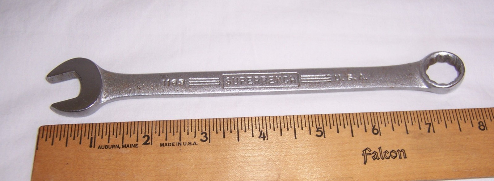 Williams Tools 1163 Superrench 9/16″ Combination Wrench 12 Point Vintage USA