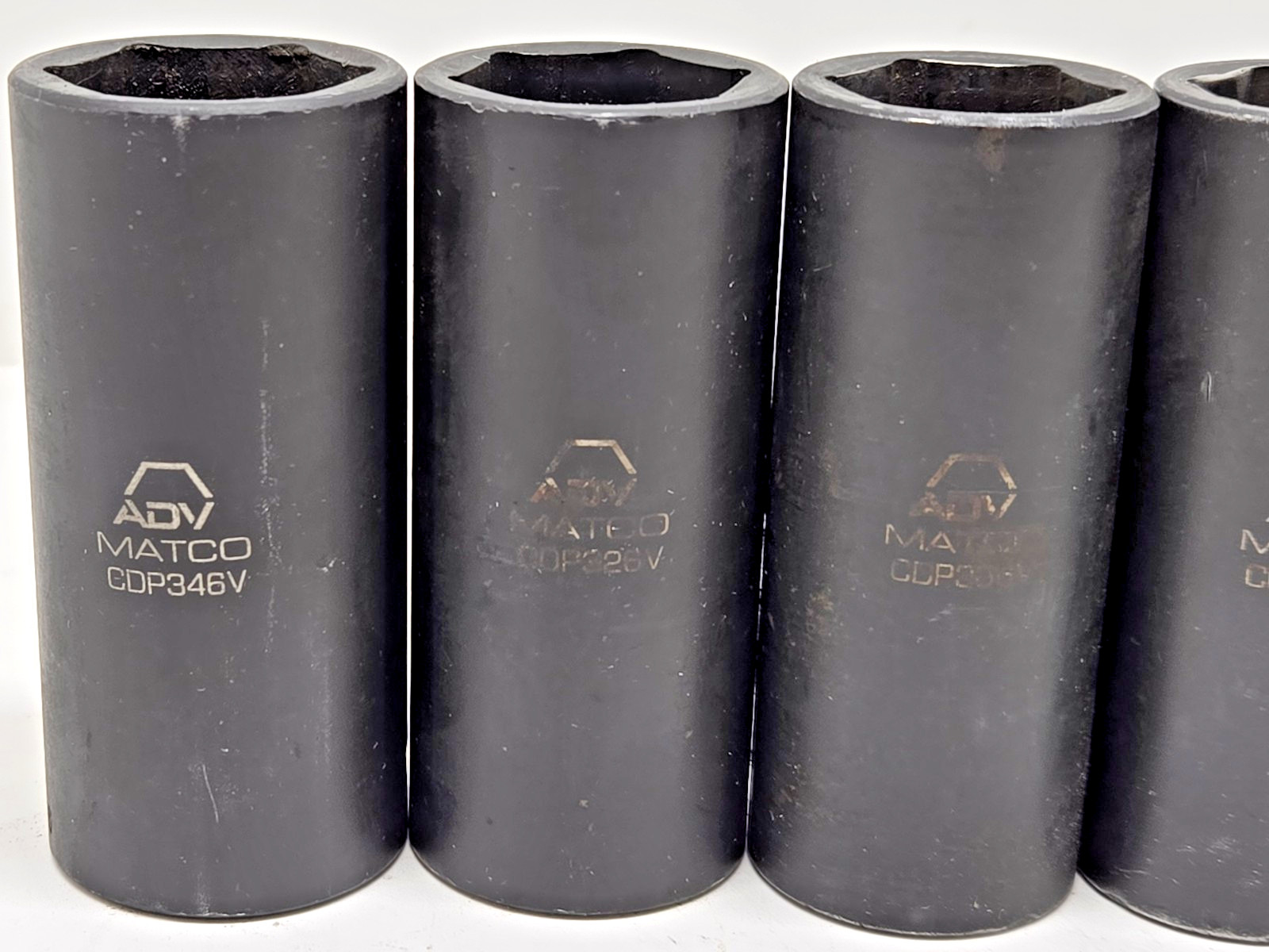 Matco Tools ADV 11 Piece SAE 1/2” Drive Deep Impact Socket Set
