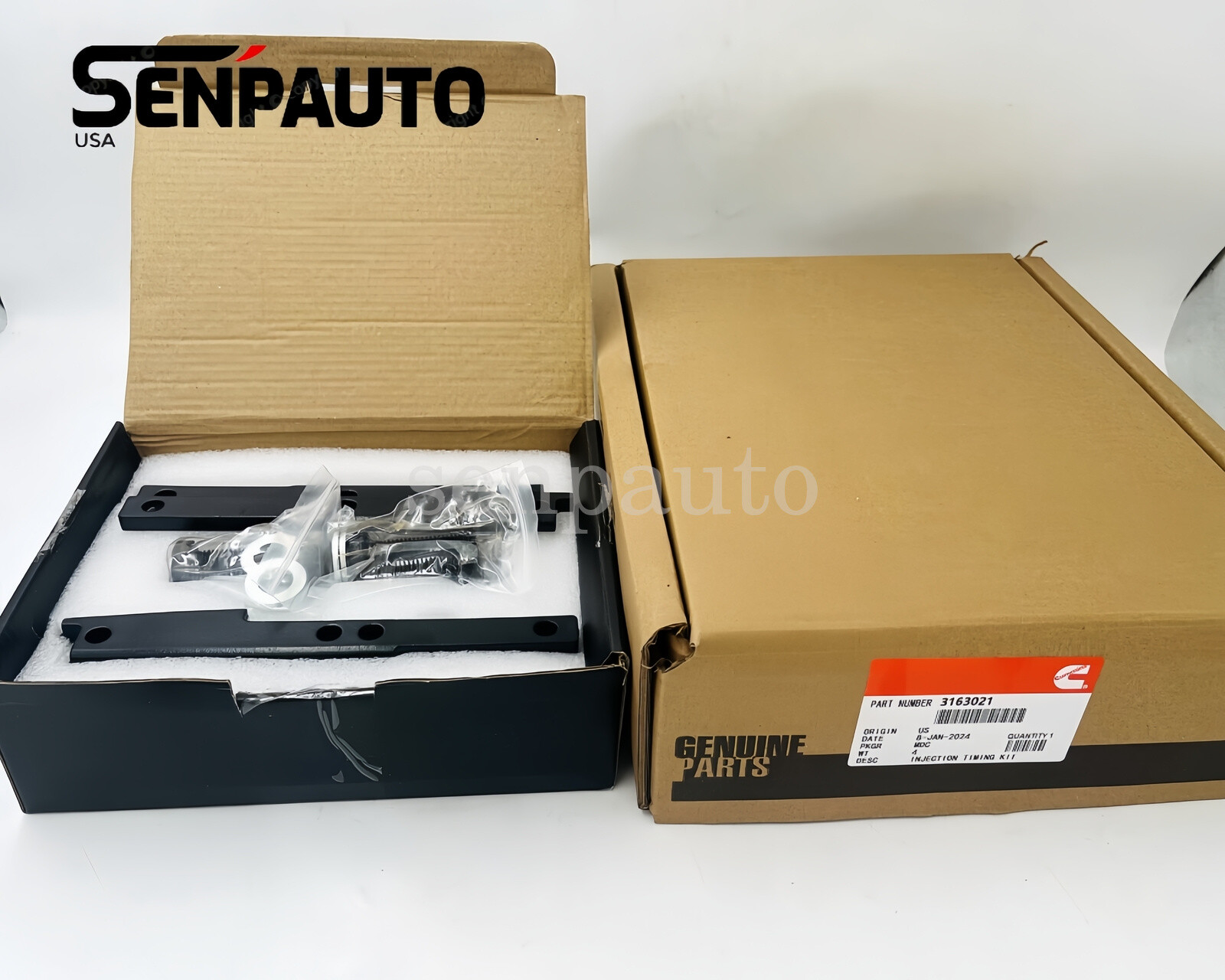 Cummins ISX Timing Injector Cam Gear Puller Tool Kit 3163021 3163069 3163530 NEW