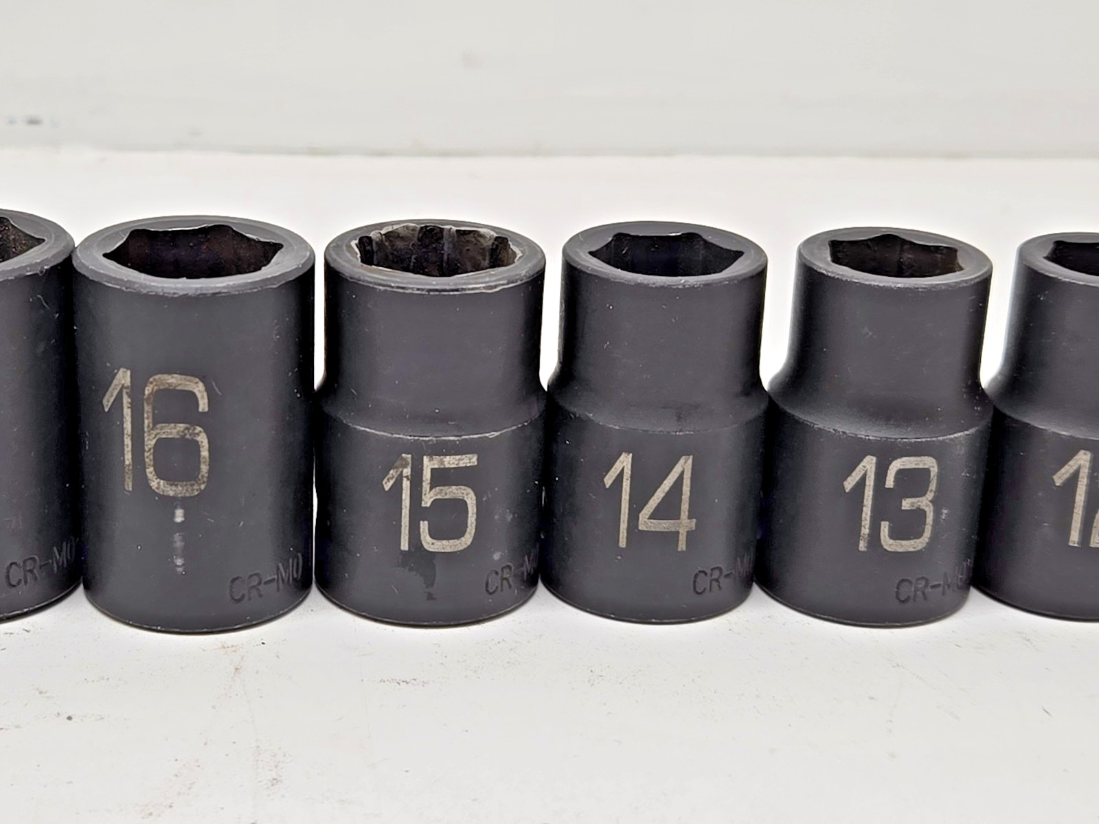 MATCO ADV 14 Piece Socket Set 1/2″ Drive Shallow Impact Metric 6 Point