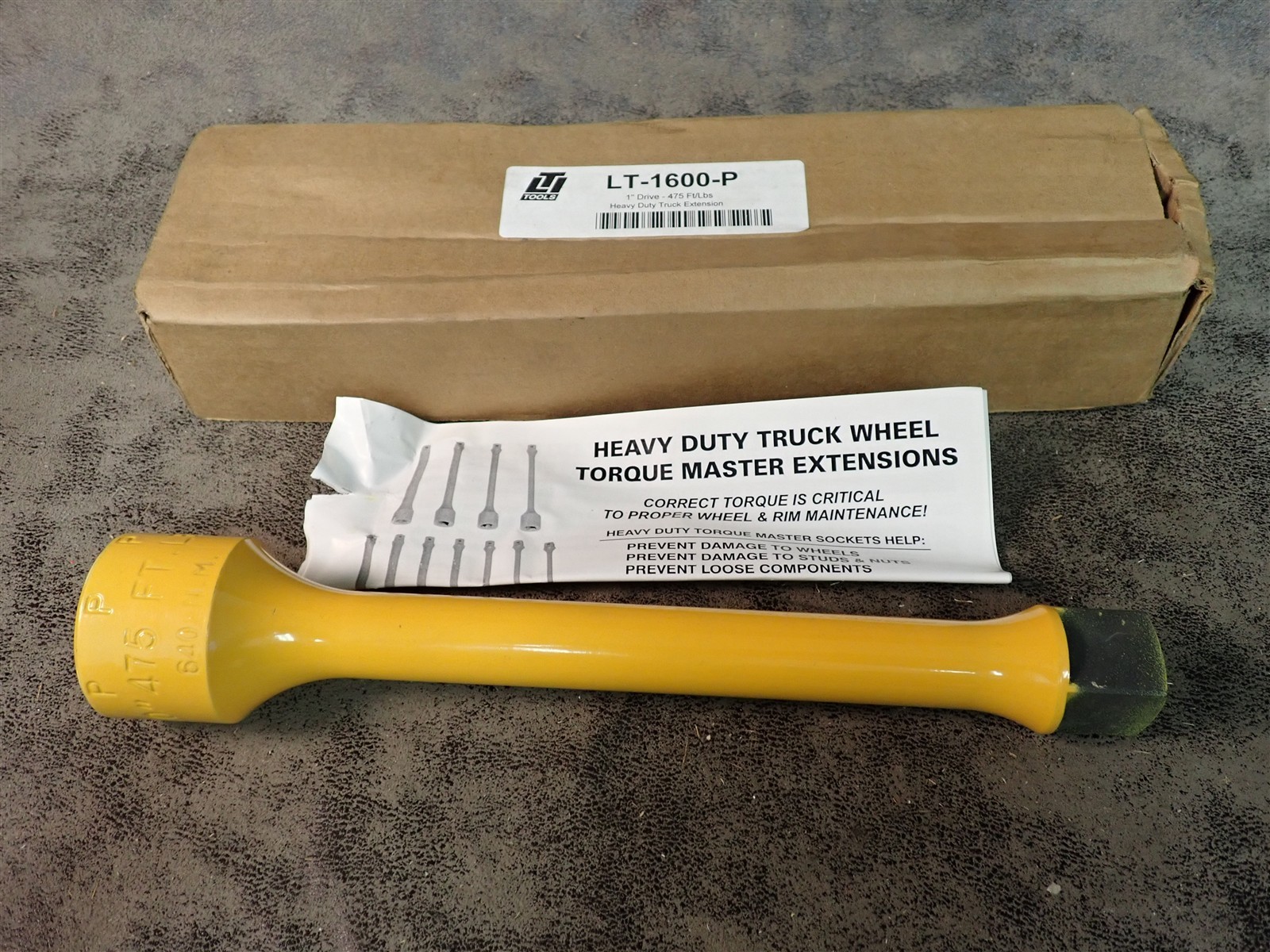 NEW LTI Tools LT-1600-P 1″ Heavy Duty Wheel Truck Extension 475 Ft/Lbs. (O3)