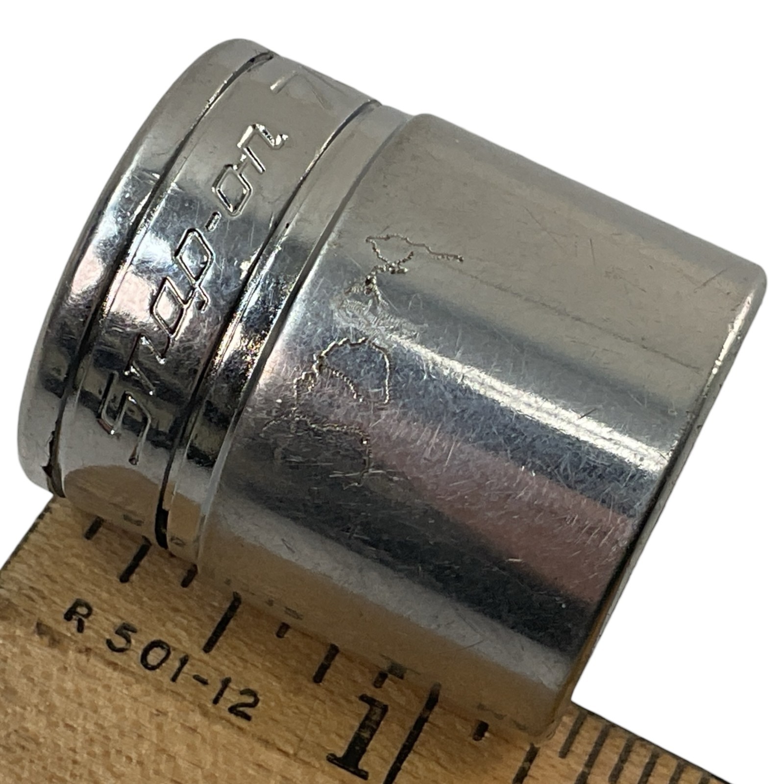 Snap-On Shallow Socket 7/8″ FS281 3/8″ Drive 6 Pt Chrome As Pictured Mech Tool