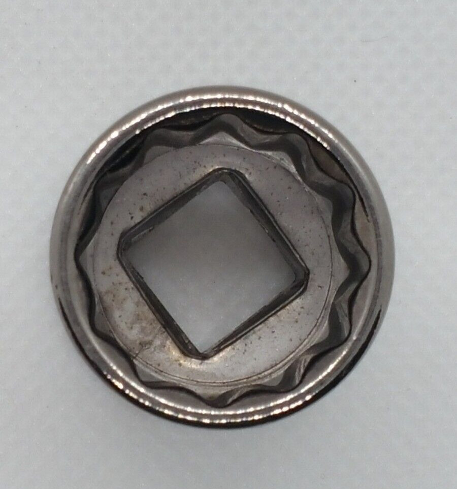 Craftsman 3/8″ Drive 11/16″ 12 Point Shallow Socket SAE G2 44336 USA NOS