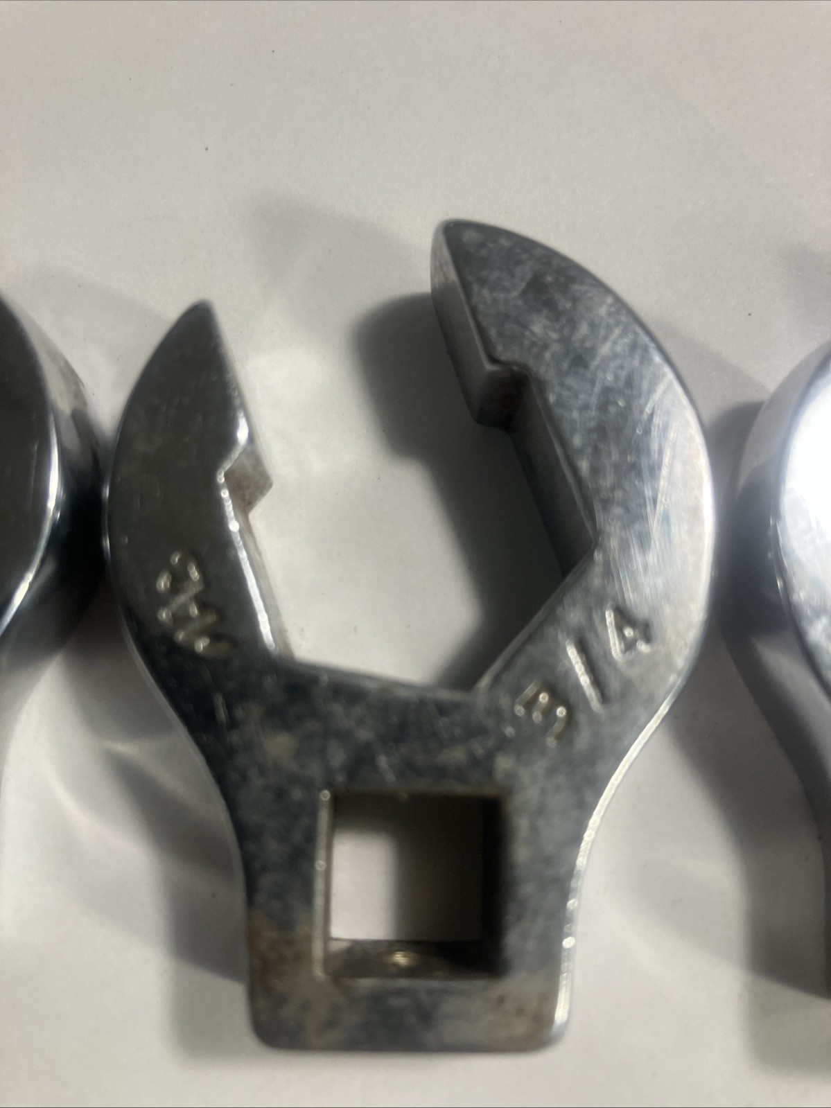 MAC Tools SAE 3/8″ Drive 18mm,3/4,5/8,9/16,1/2,Wrench Open Crowfoot Socket Lot